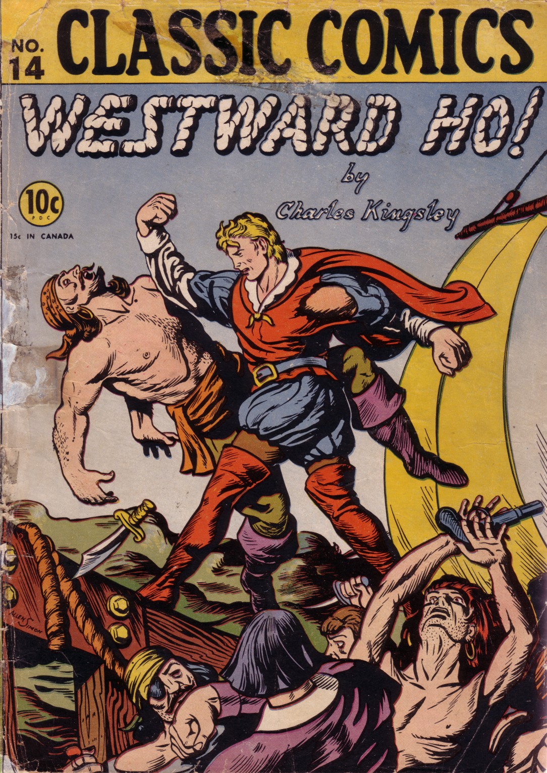 Read online Classics Illustrated comic -  Issue #14 - 1