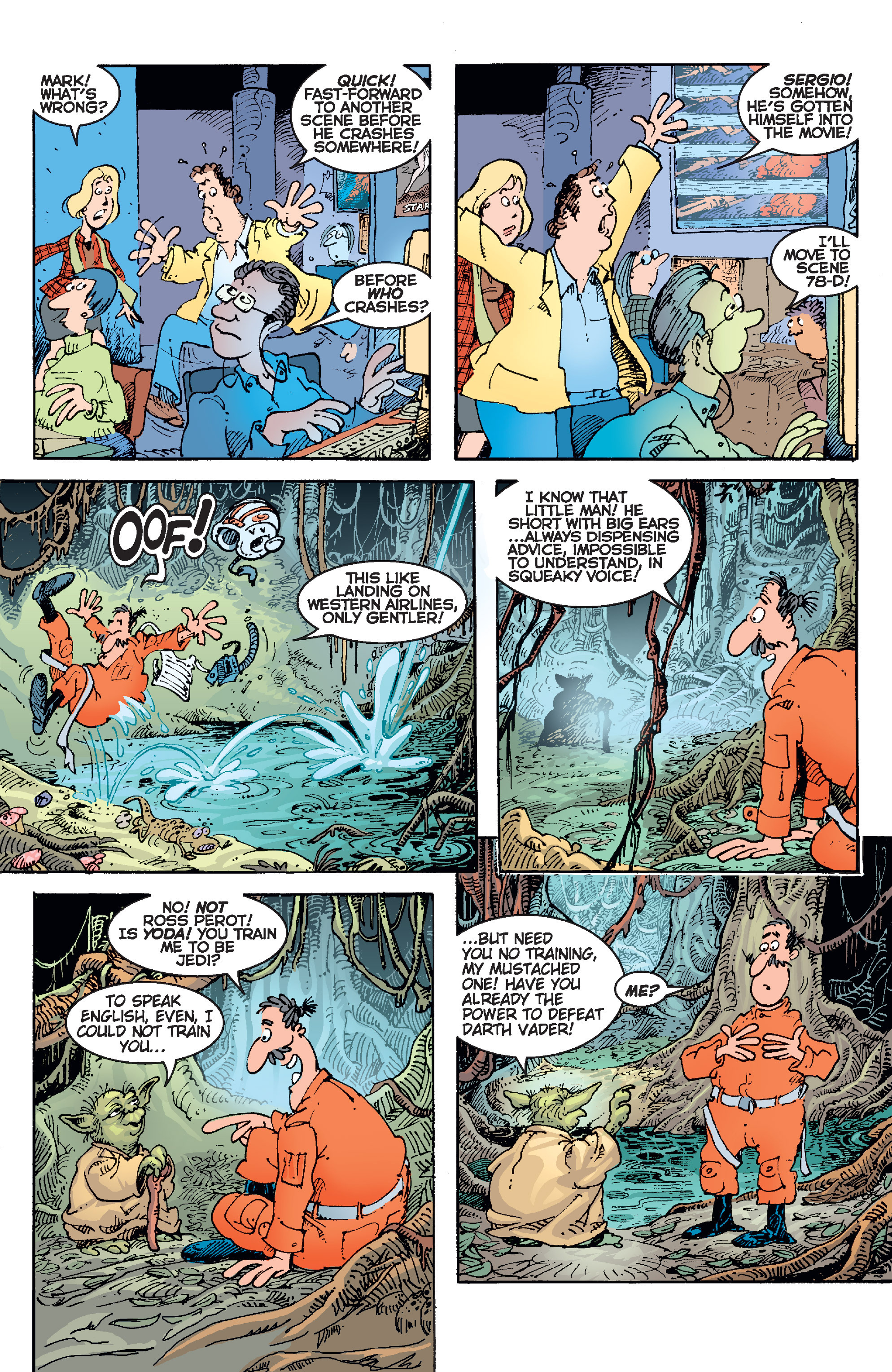 Read online Sergio Aragonés Stomps Star Wars comic -  Issue # Full - 15