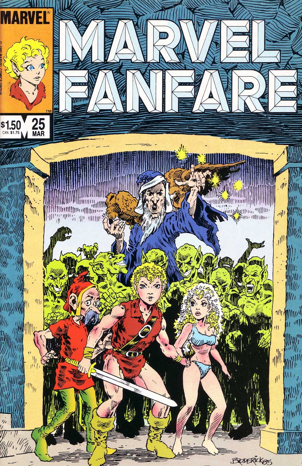 Marvel Fanfare (1982) issue 25 - Page 1