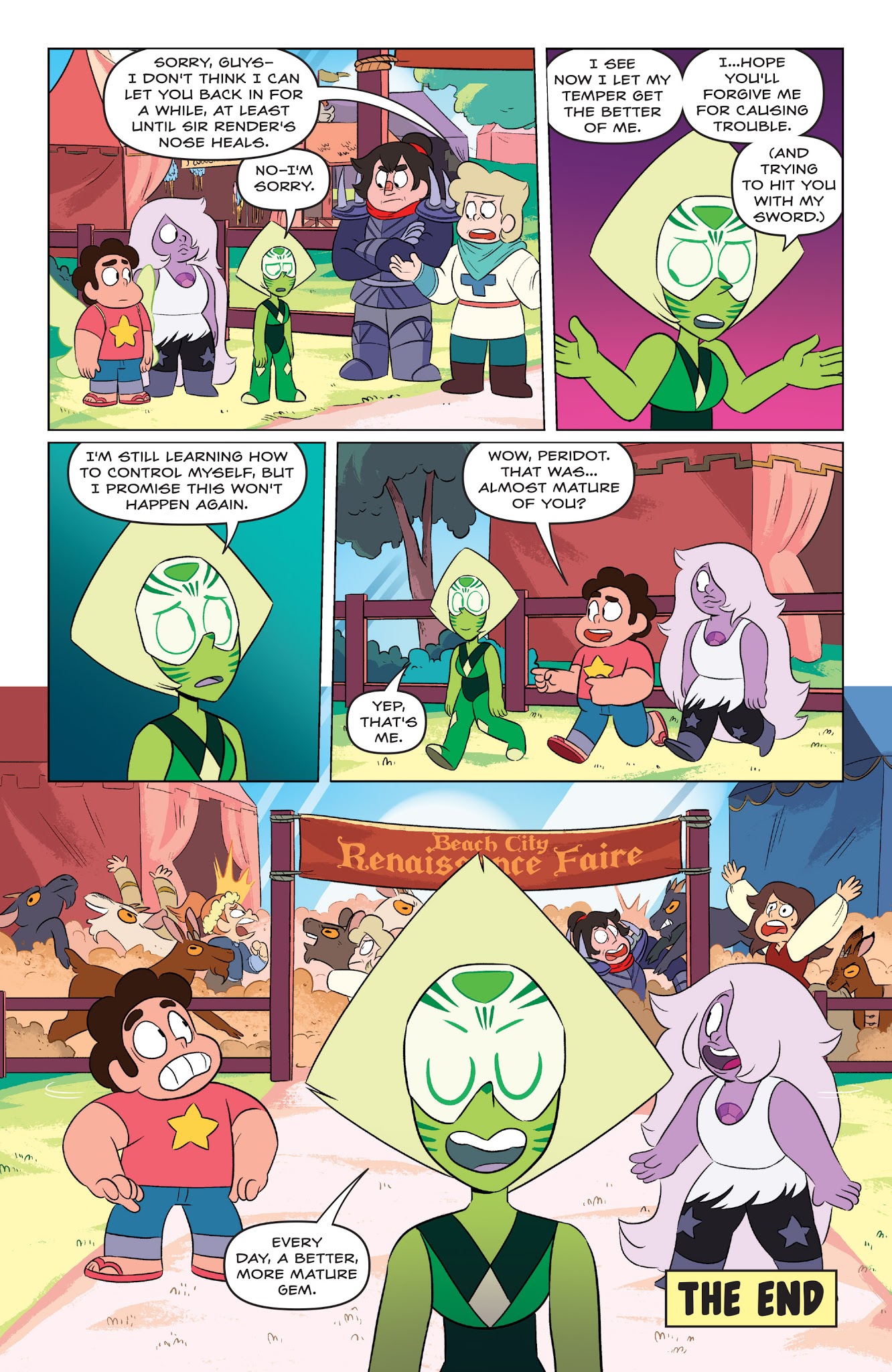 Read online Steven Universe Ongoing comic -  Issue #4 - 24