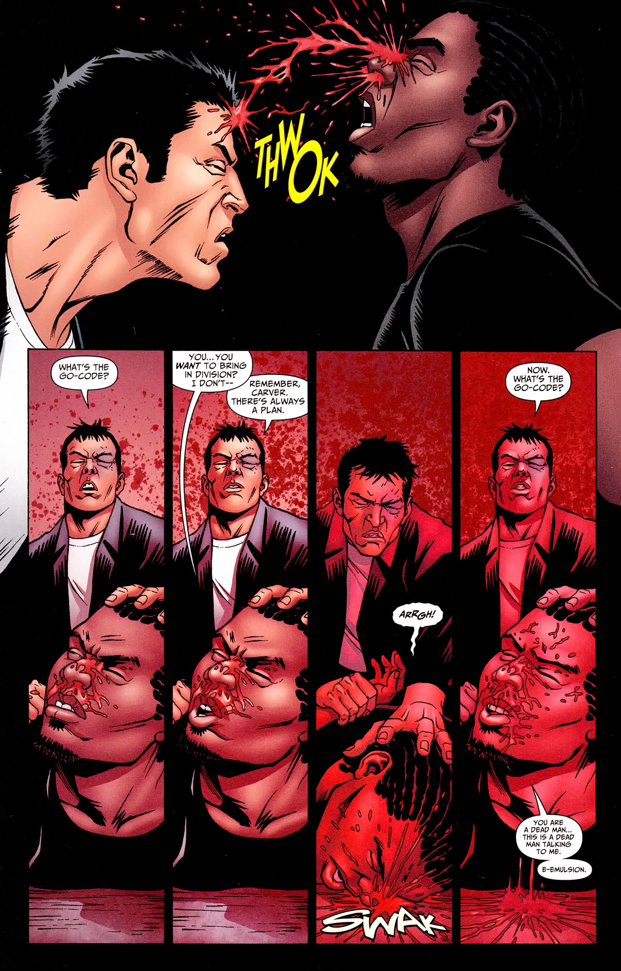 Read online Push comic -  Issue #6 - 7