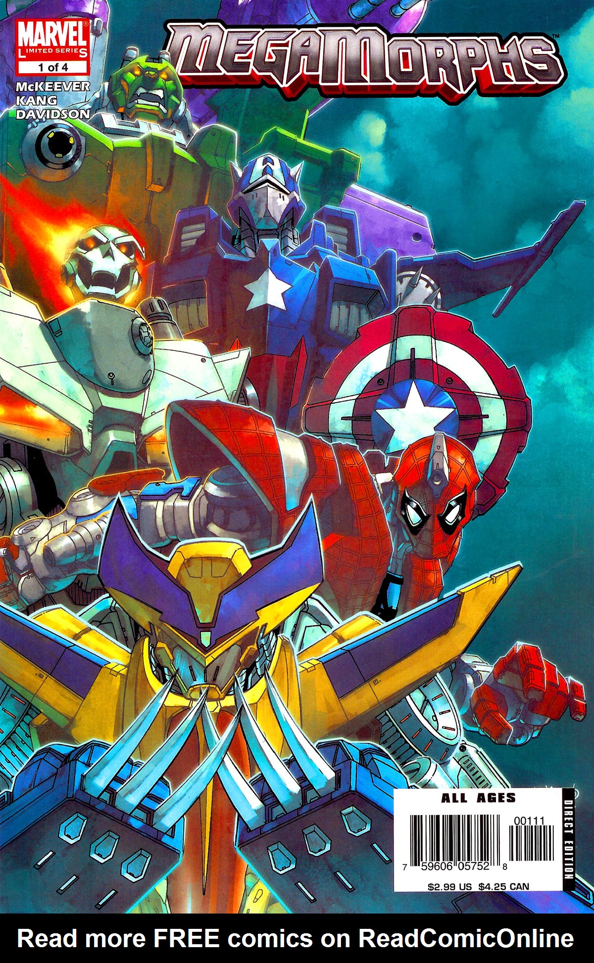Read online MegaMorphs comic -  Issue #1 - 1