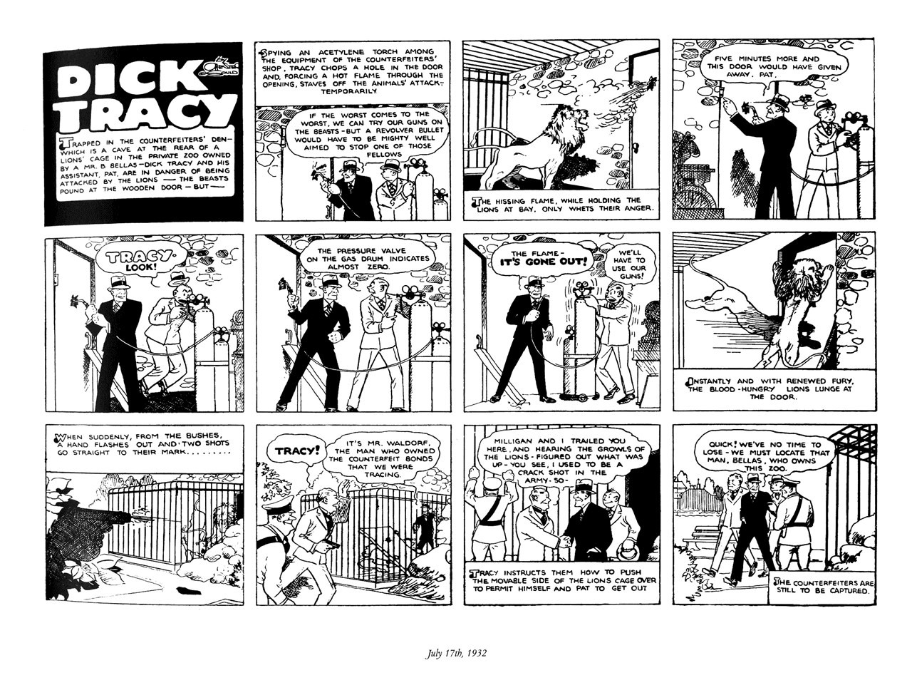 Read online The Complete Chester Gould's Dick Tracy comic -  Issue # TPB 1 (Part 1) - 151