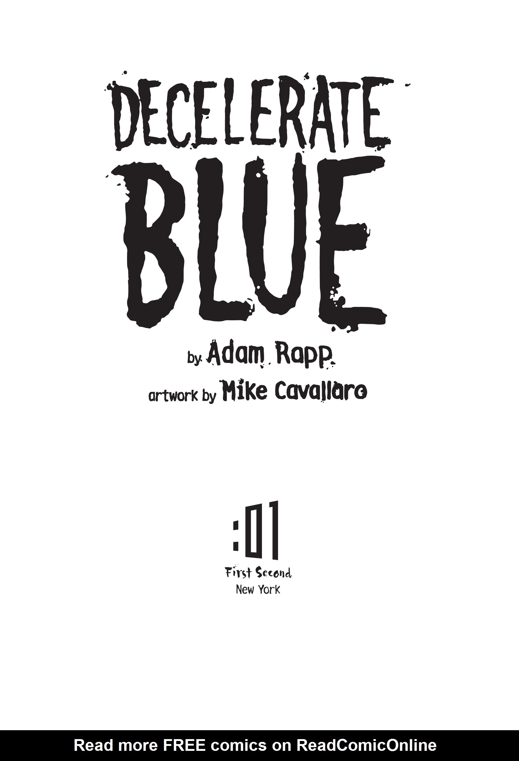 Read online Decelerate Blue comic -  Issue # TPB (Part 1) - 4