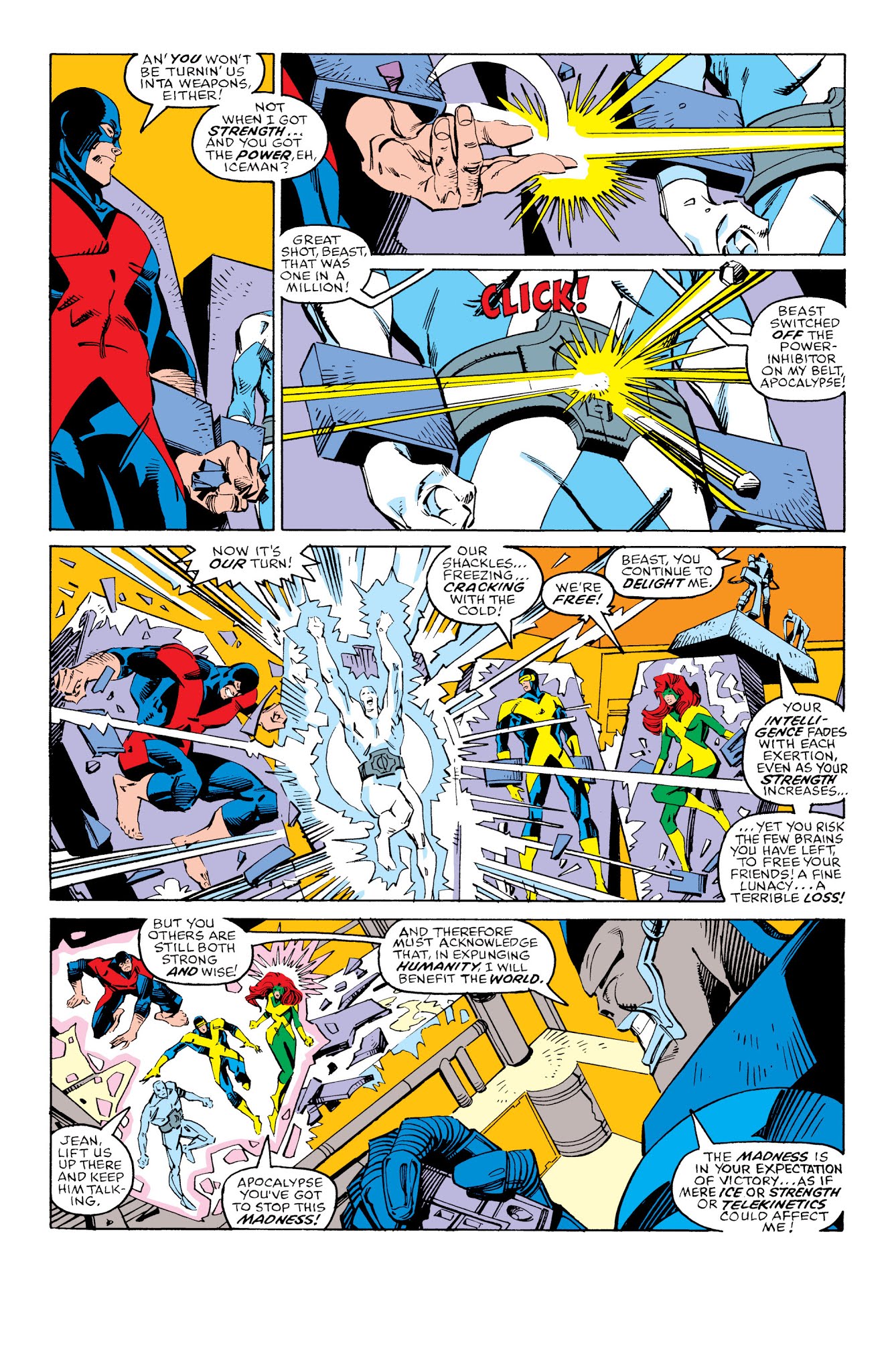 Read online X-Men: Fall of the Mutants comic -  Issue # TPB 2 (Part 3) - 19