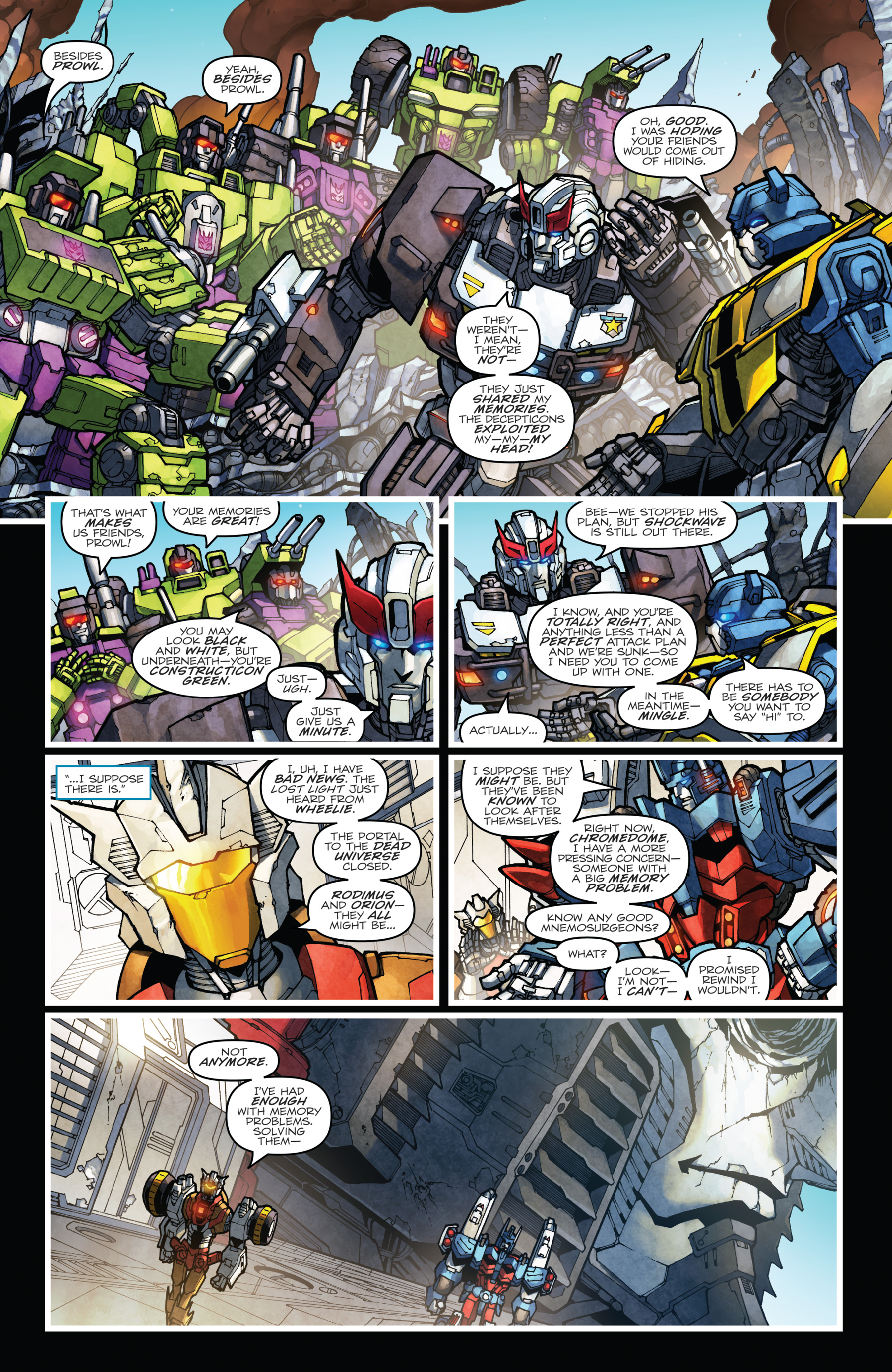 Read online The Transformers: Dark Cybertron Finale comic -  Issue # Full - 83