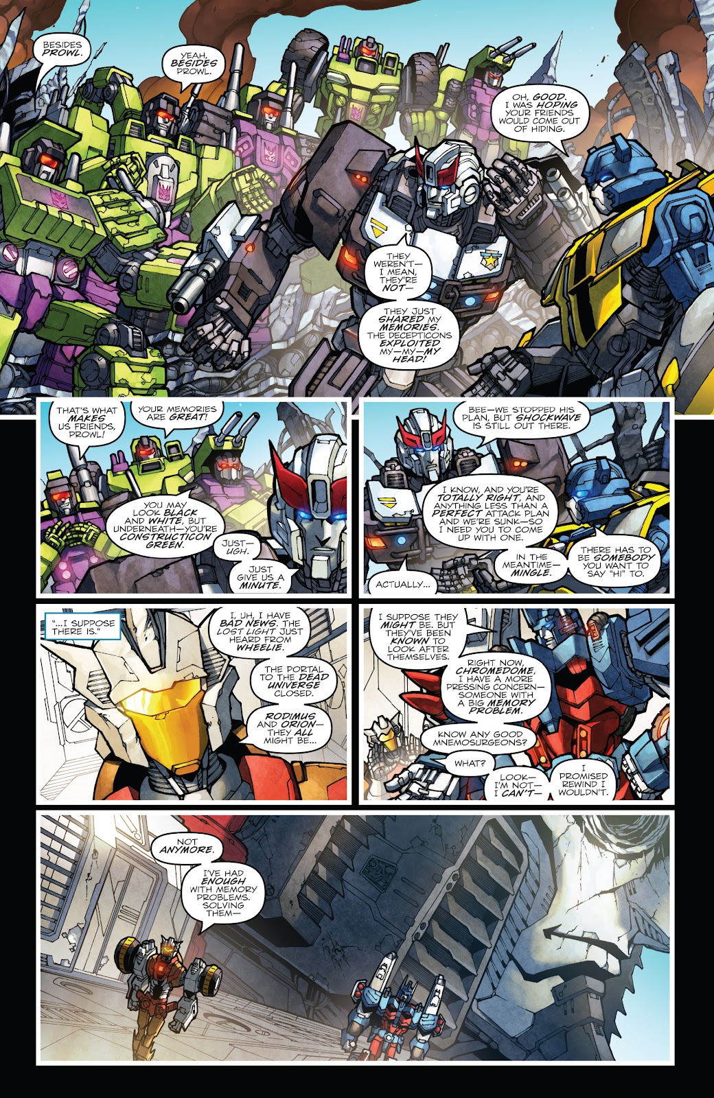 The Transformers: Dark Cybertron Finale issue Full - Page 83