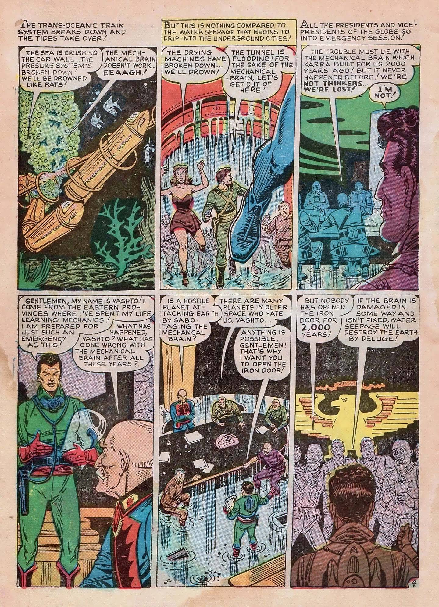 Read online Adventures into Weird Worlds comic -  Issue #2 - 6