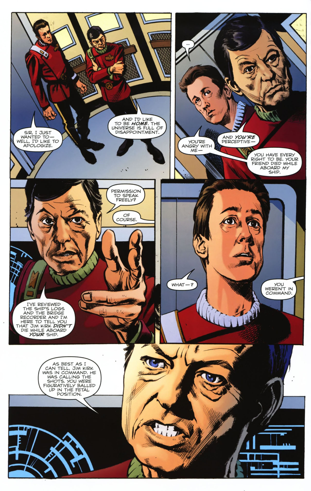 Read online Star Trek: Captain's Log comic -  Issue # Issue Harriman - 8