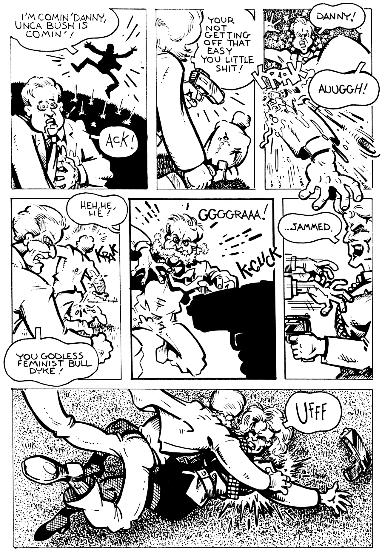 Read online Jeffrey Dahmer vs. Jesus Christ comic -  Issue # Full - 9