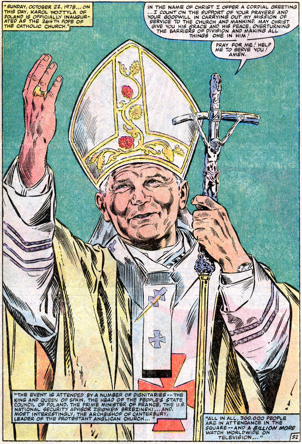 Read online The Life of Pope John Paul II comic -  Issue # Full - 55