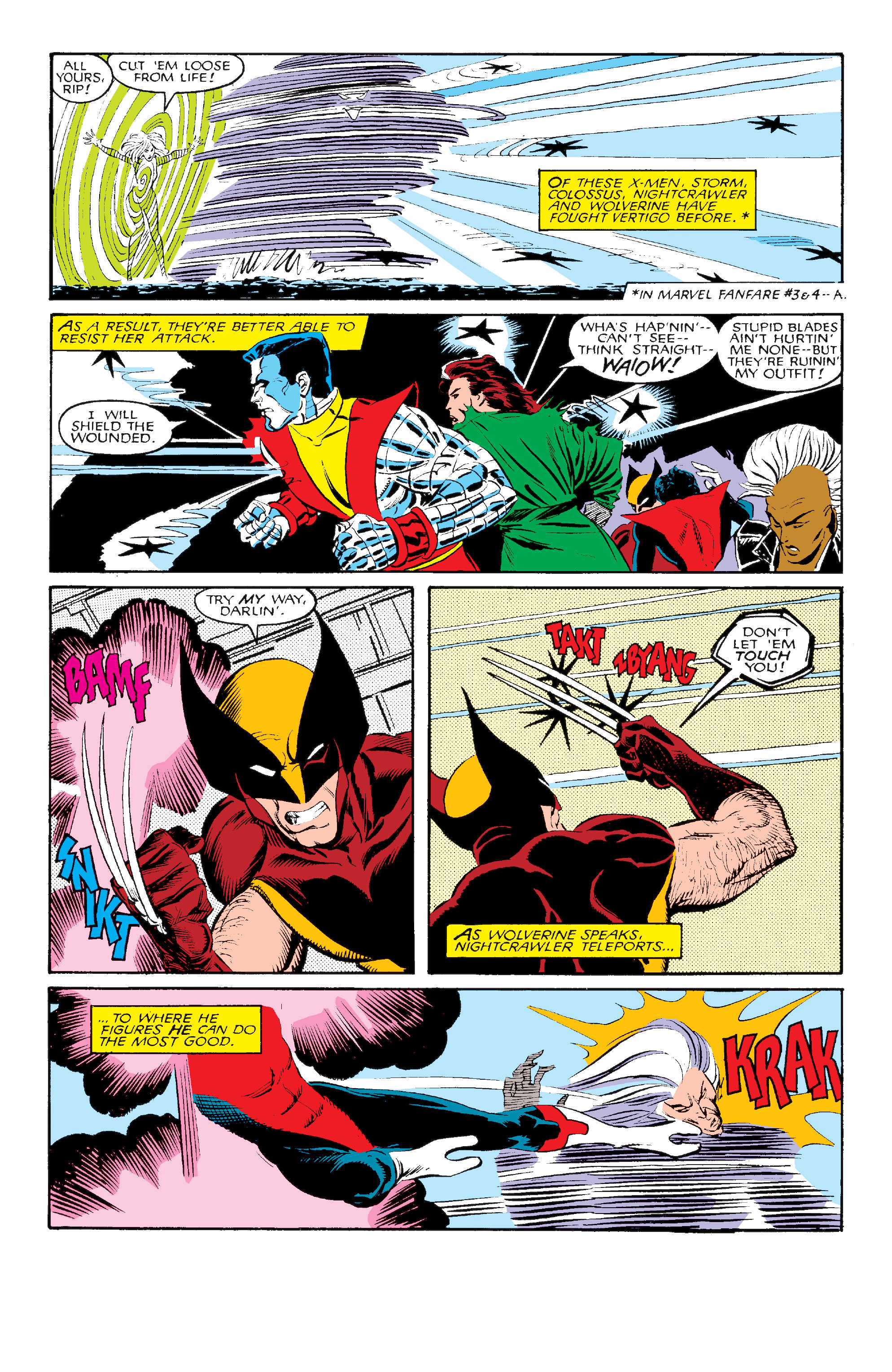 Read online X-Men Milestones: Mutant Massacre comic -  Issue # TPB (Part 1) - 65