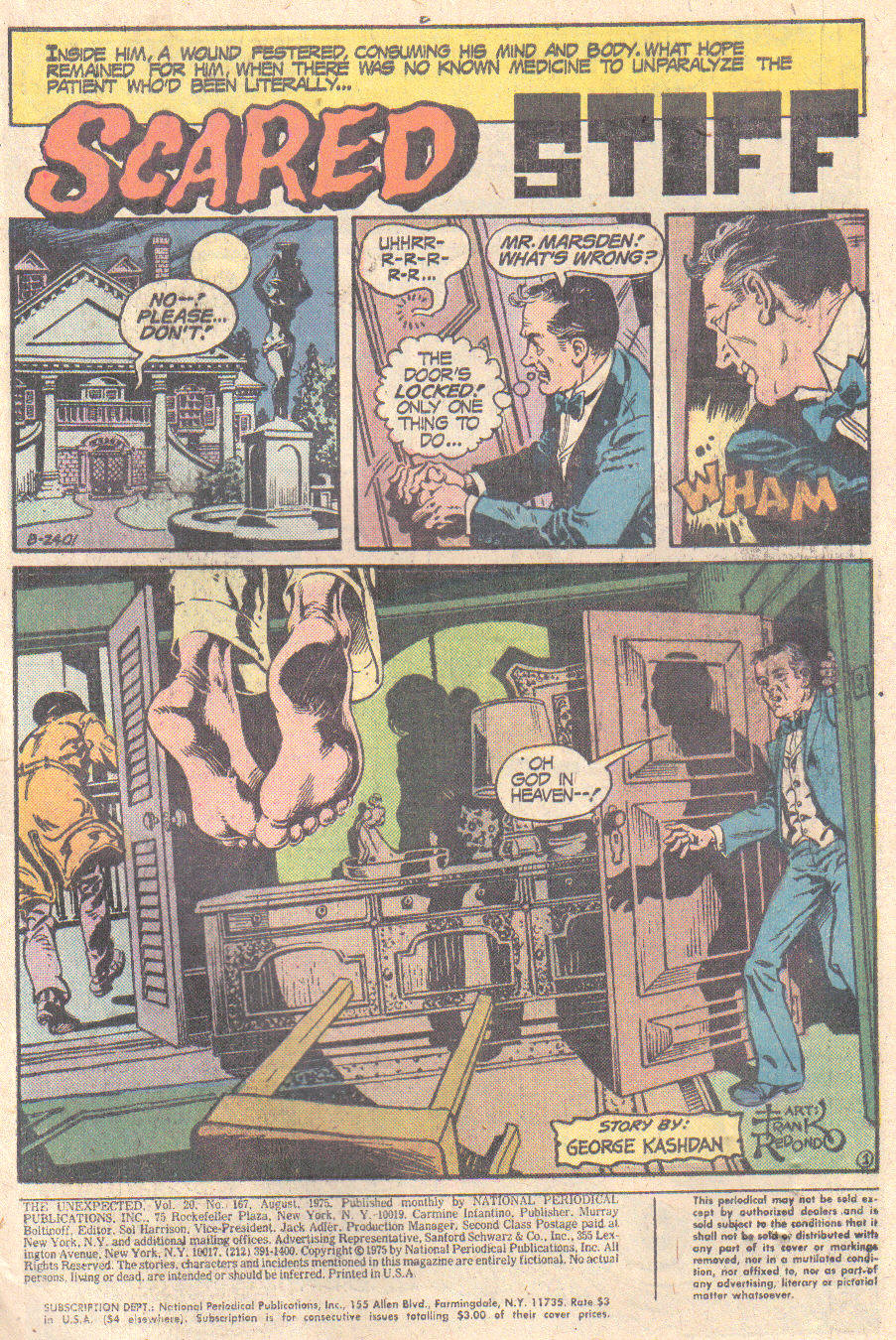 Read online Tales of the Unexpected comic -  Issue #167 - 3