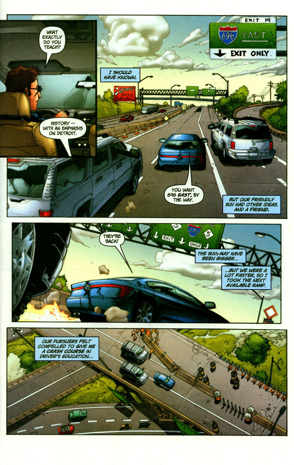 Read online BMWfilms.com's The Hire comic -  Issue #2 - 9