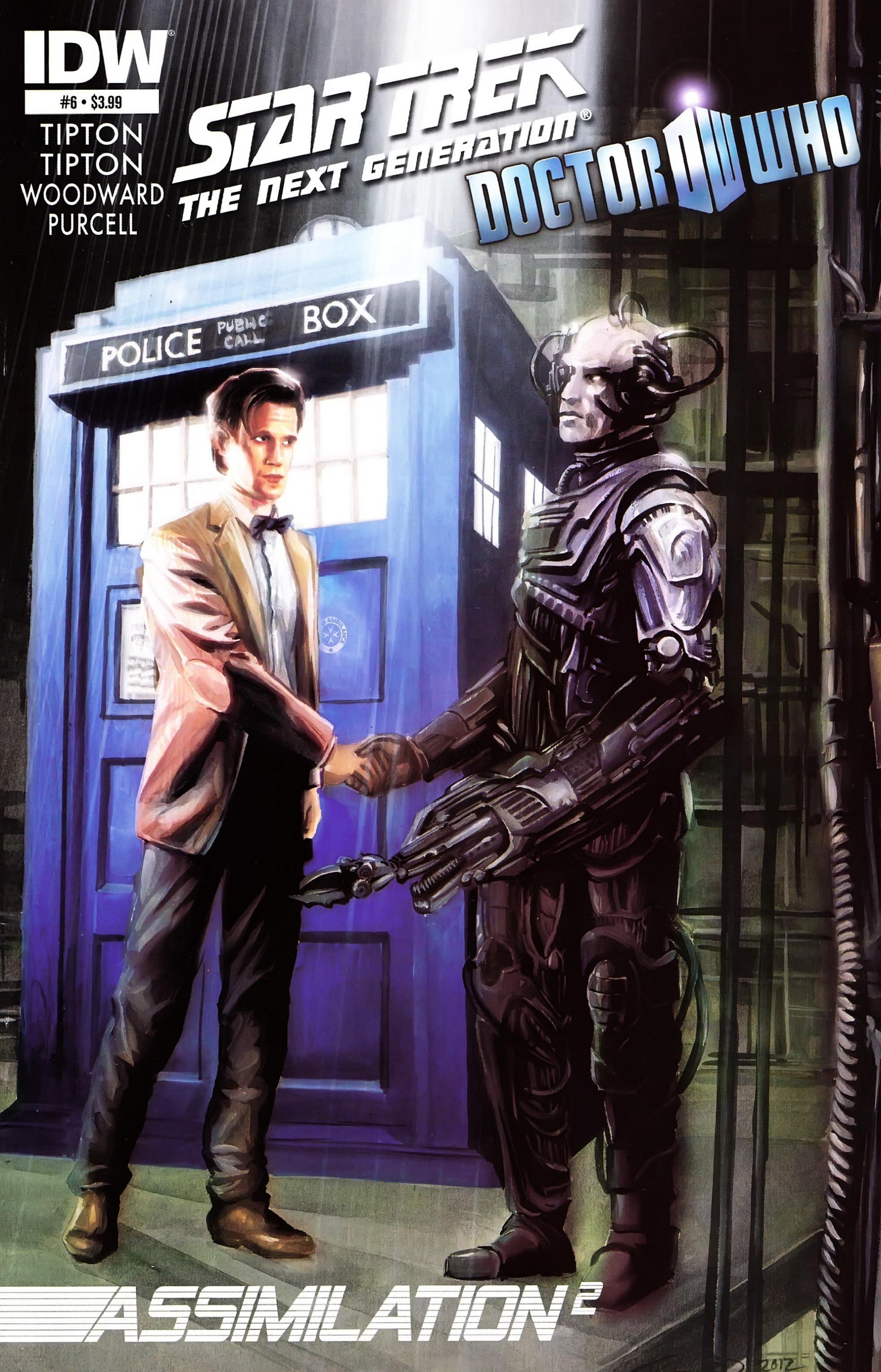Read online Star Trek: The Next Generation/Doctor Who: Assimilation² comic -  Issue #6 - 3