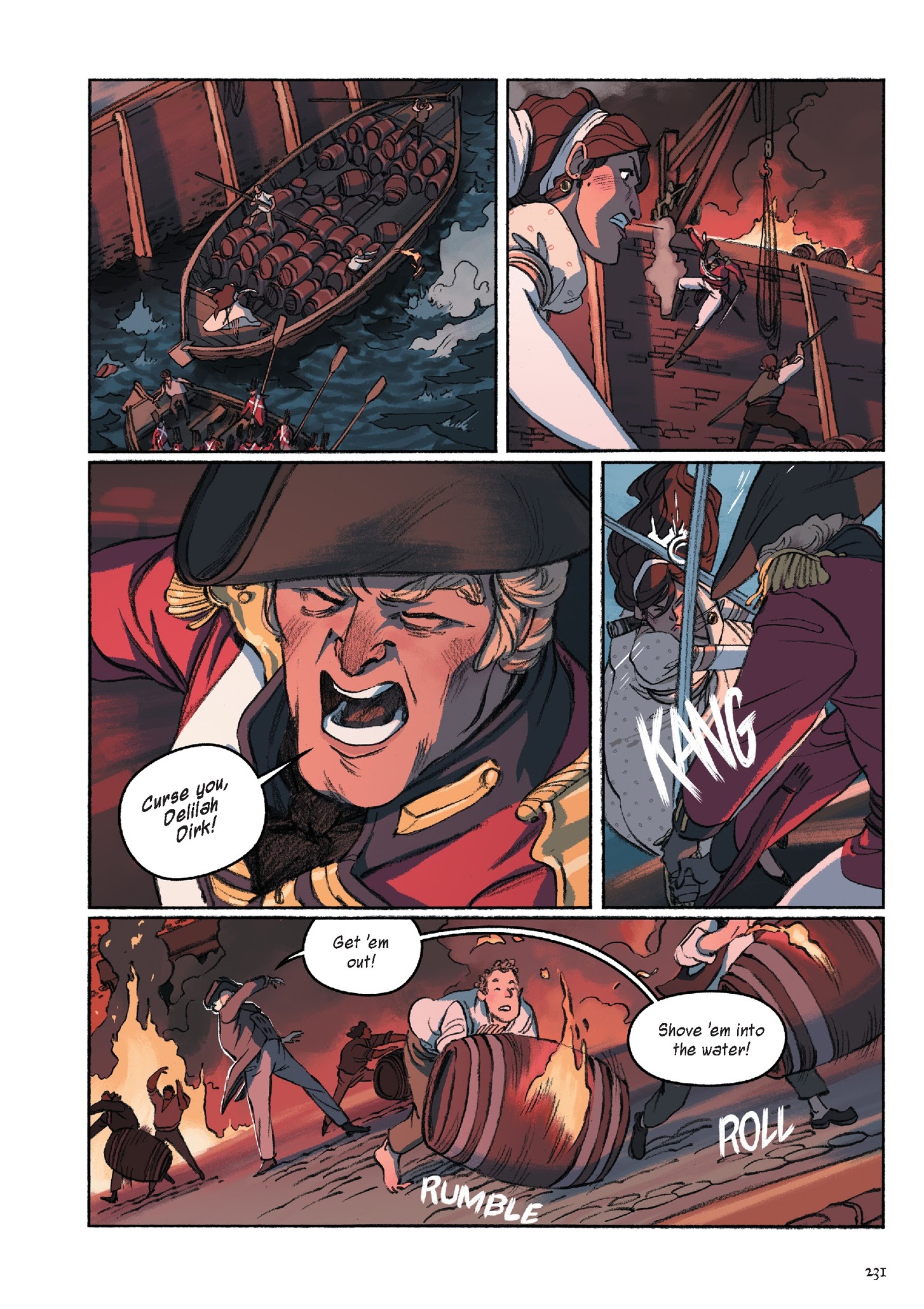 Read online Delilah Dirk and the King's Shilling comic -  Issue # TPB (Part 3) - 30