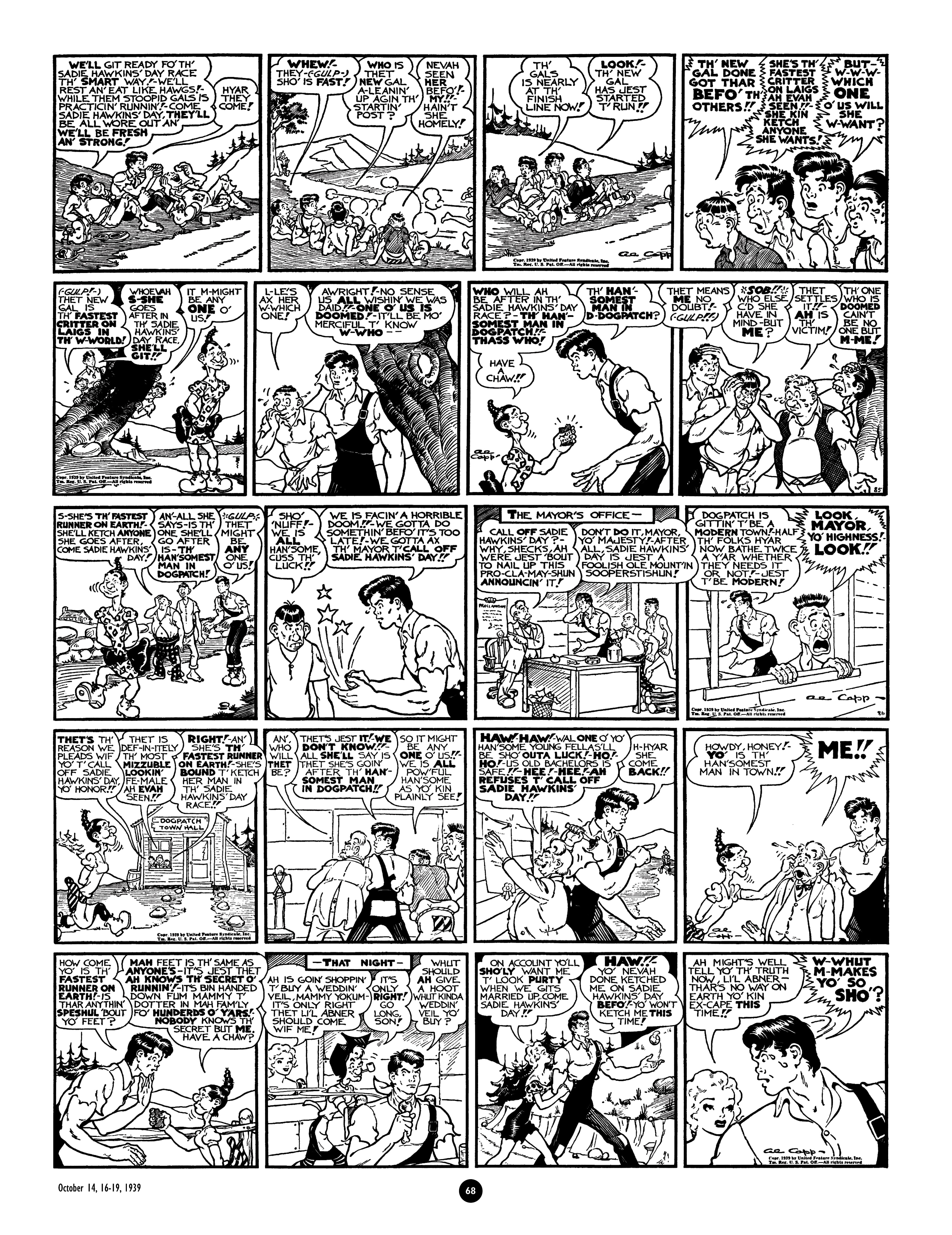 Read online Al Capp's Li'l Abner Complete Daily & Color Sunday Comics comic -  Issue # TPB 3 (Part 1) - 69