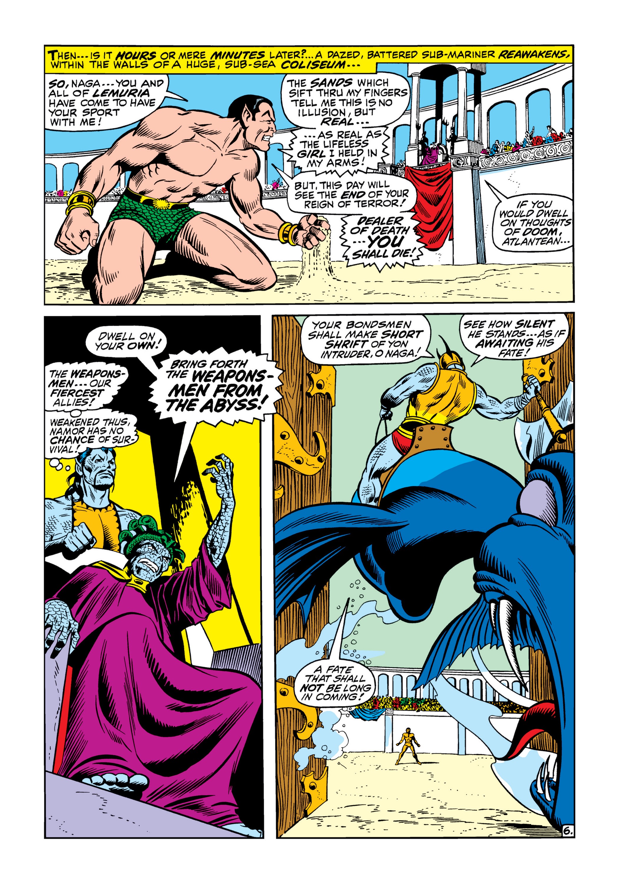 Read online Marvel Masterworks: The Sub-Mariner comic -  Issue # TPB 3 (Part 3) - 46