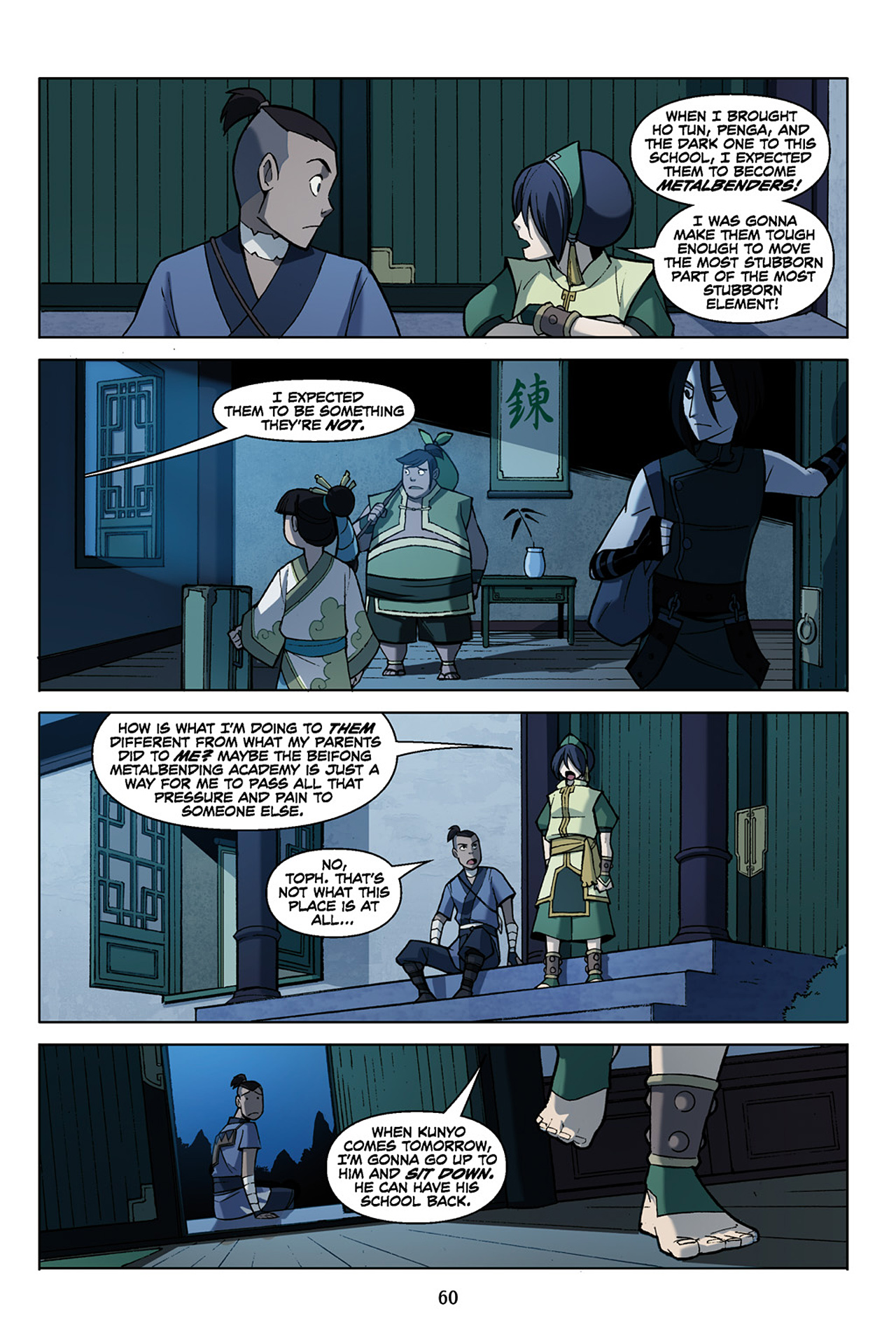 Read online Nickelodeon Avatar: The Last Airbender - The Promise comic -  Issue # Part 2 - 61