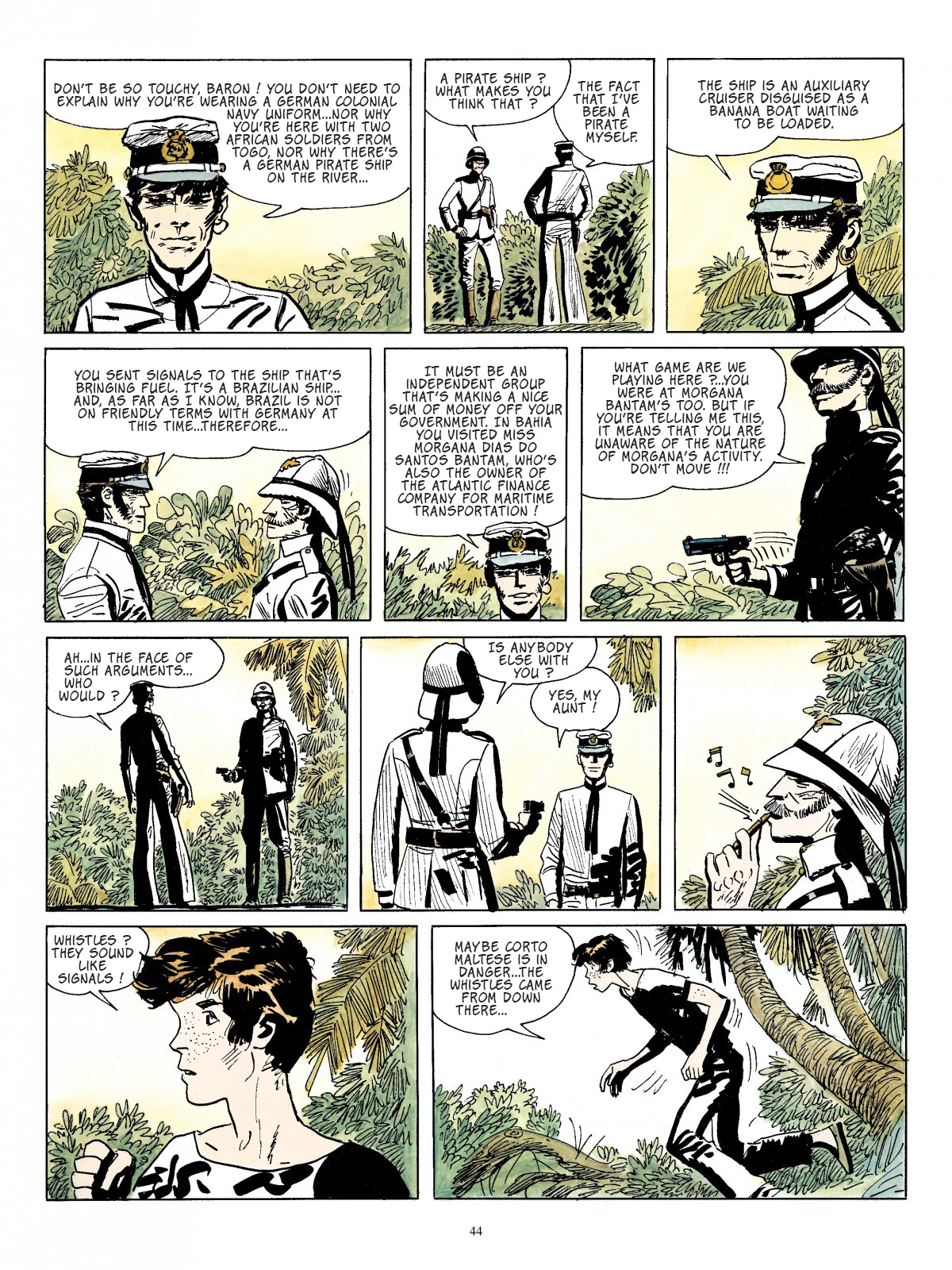 Read online Corto Maltese comic -  Issue # TPB 4 - 35