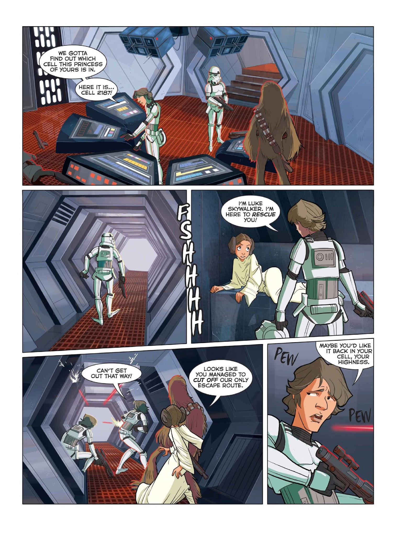 Read online Star Wars: The Original Trilogy comic -  Issue # TPB - 49