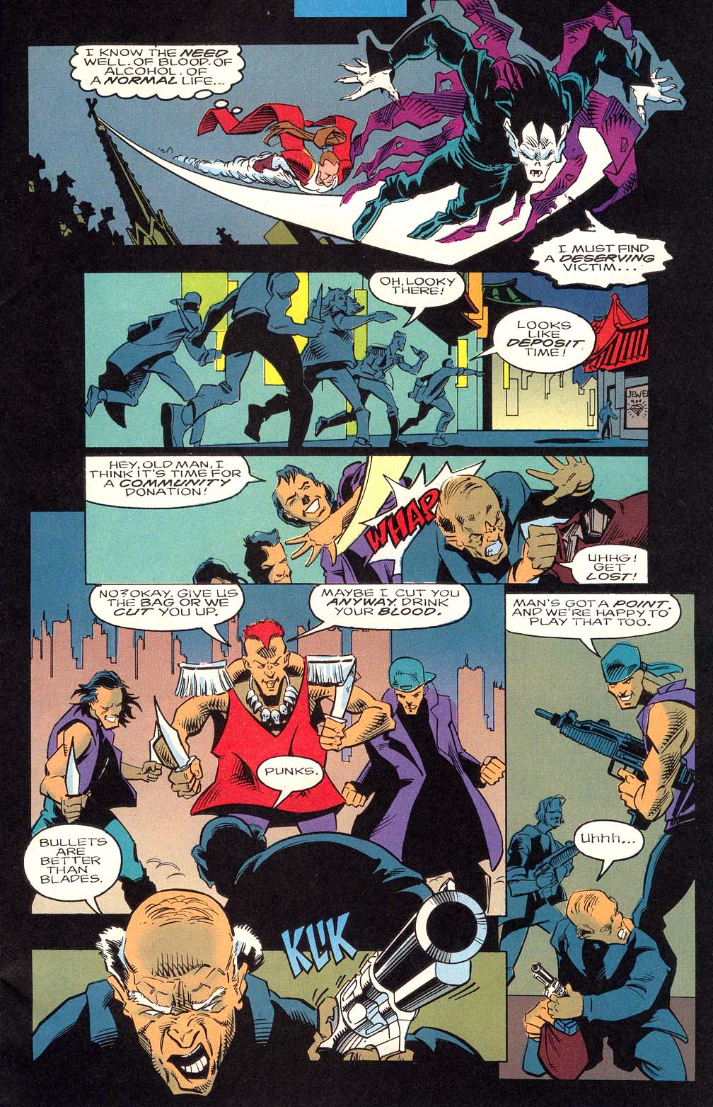 Read online Morbius: The Living Vampire (1992) comic -  Issue #17 - 4