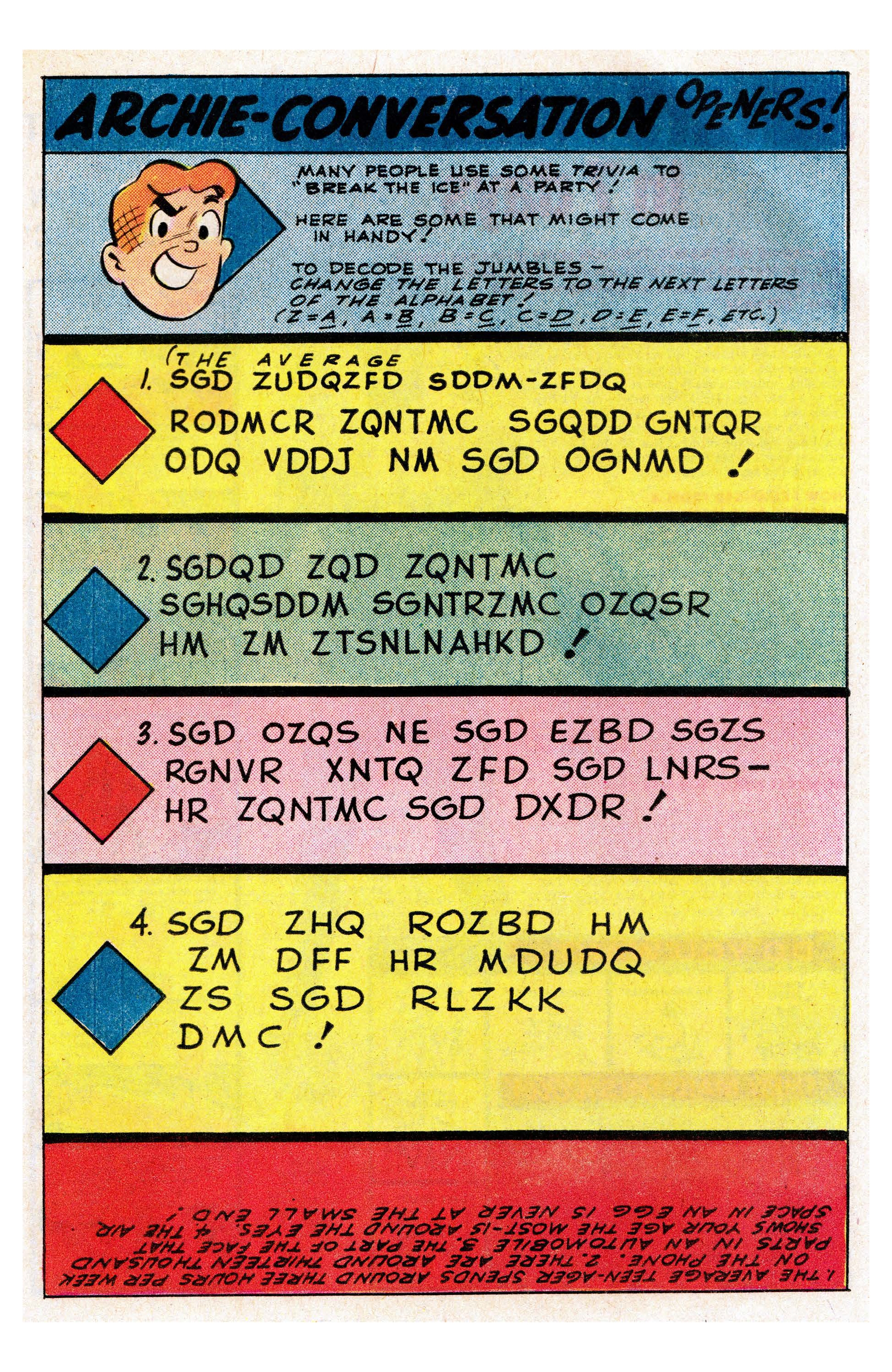 Read online Archie (1960) comic -  Issue #313 - 9