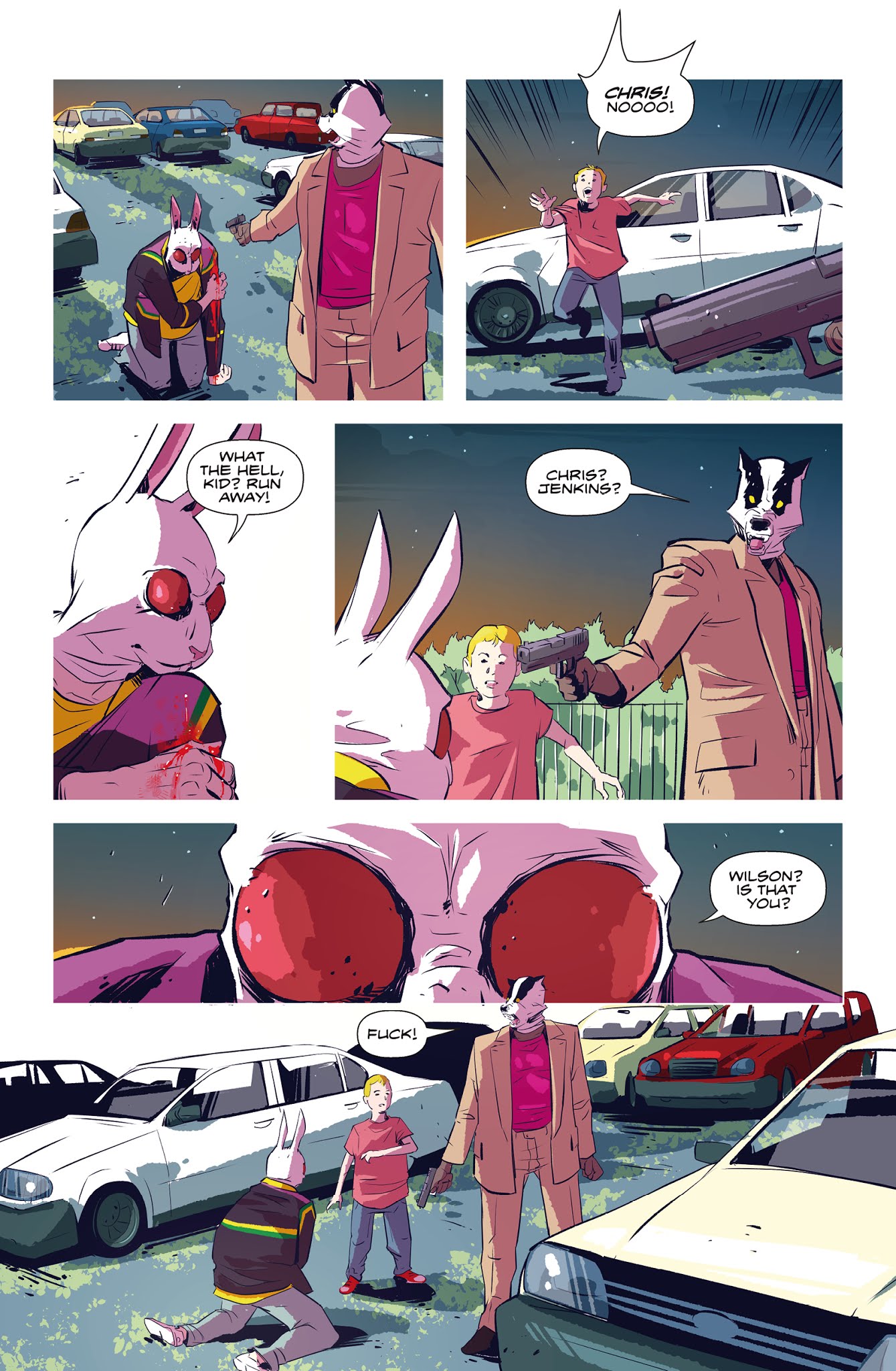 Read online Hotline Miami Wildlife comic -  Issue #8 - 23