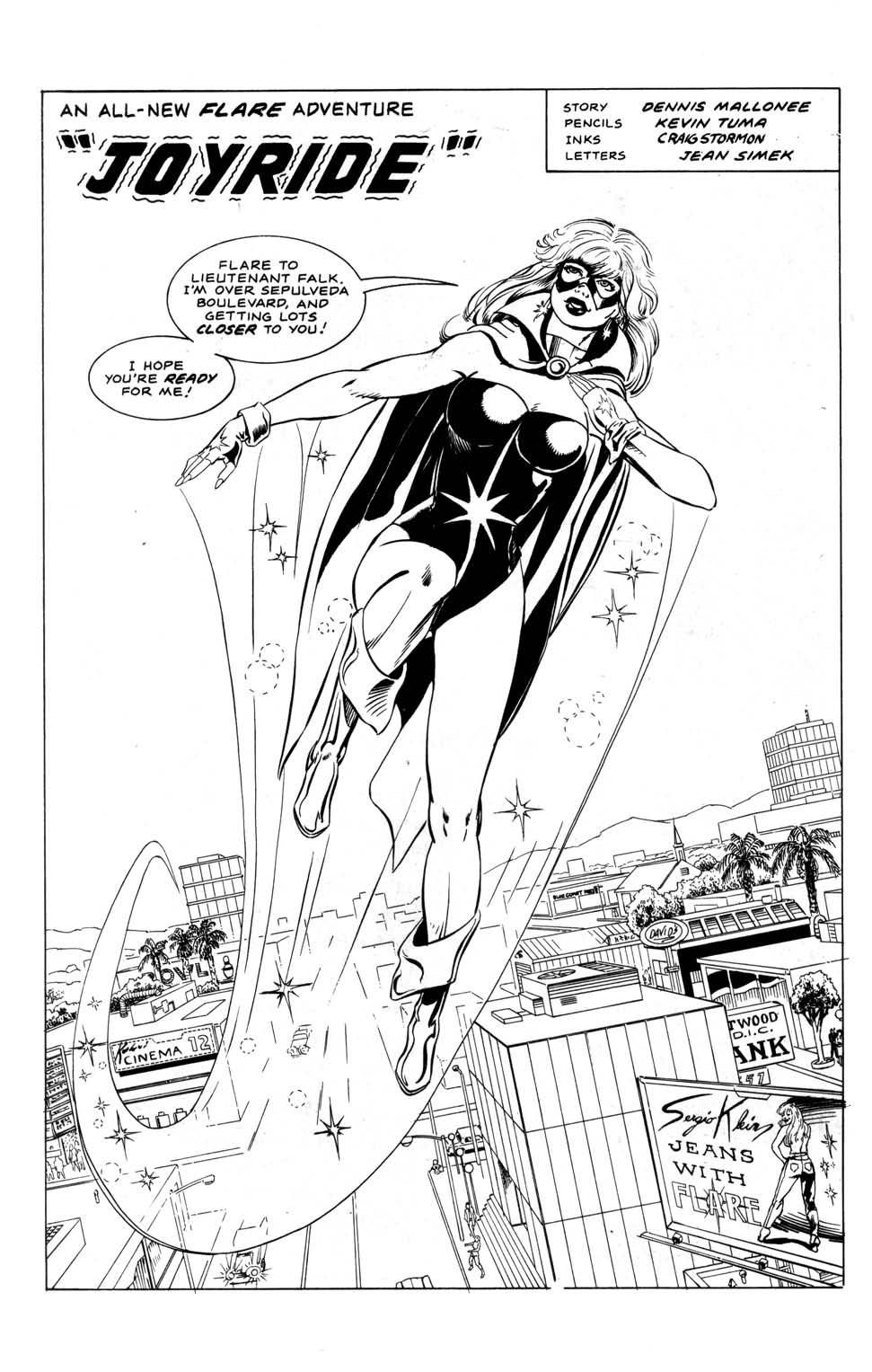 Read online Flare (1990) comic -  Issue #13 - 32