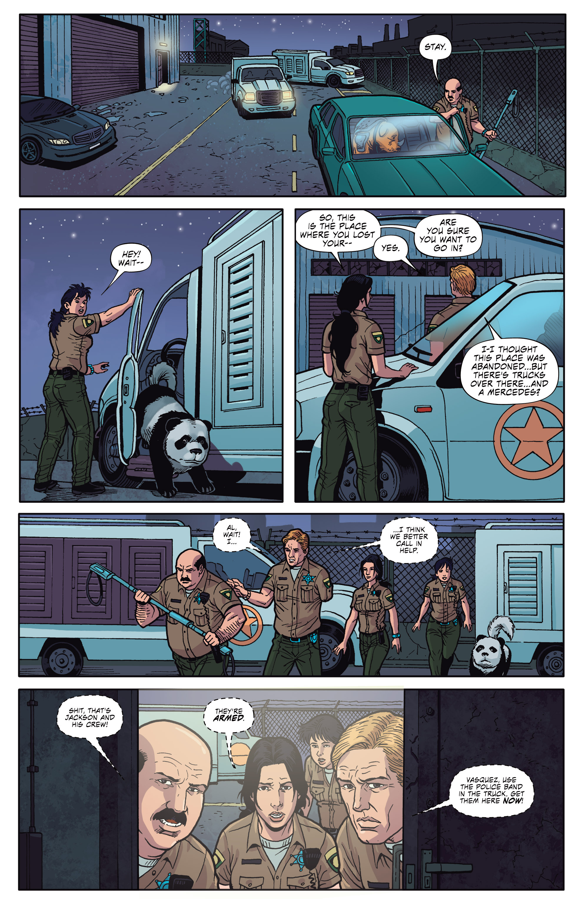 Read online Creature Cops: Special Varmint Unit comic -  Issue #3 - 18