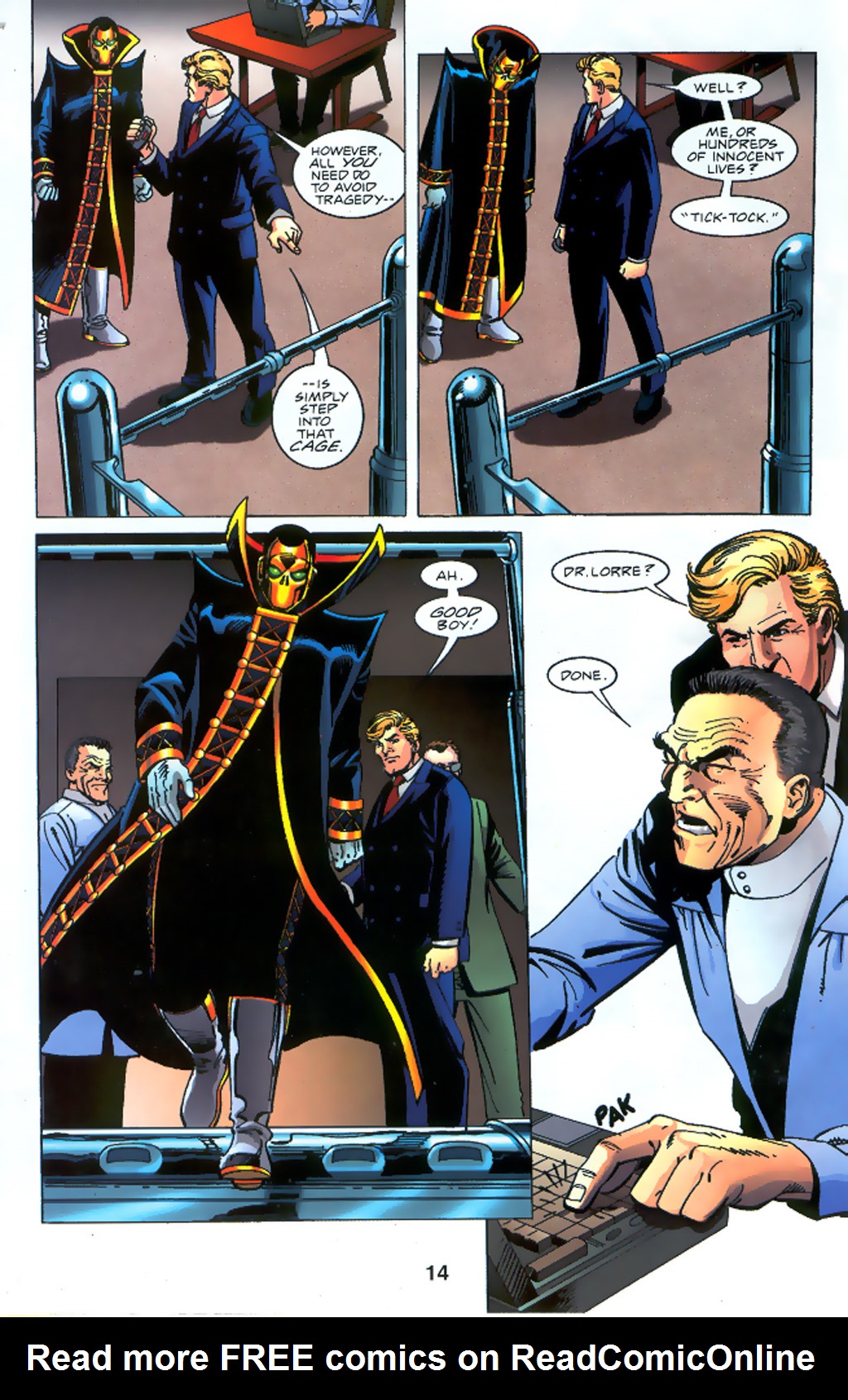 Read online Deathmask comic -  Issue #2 - 15