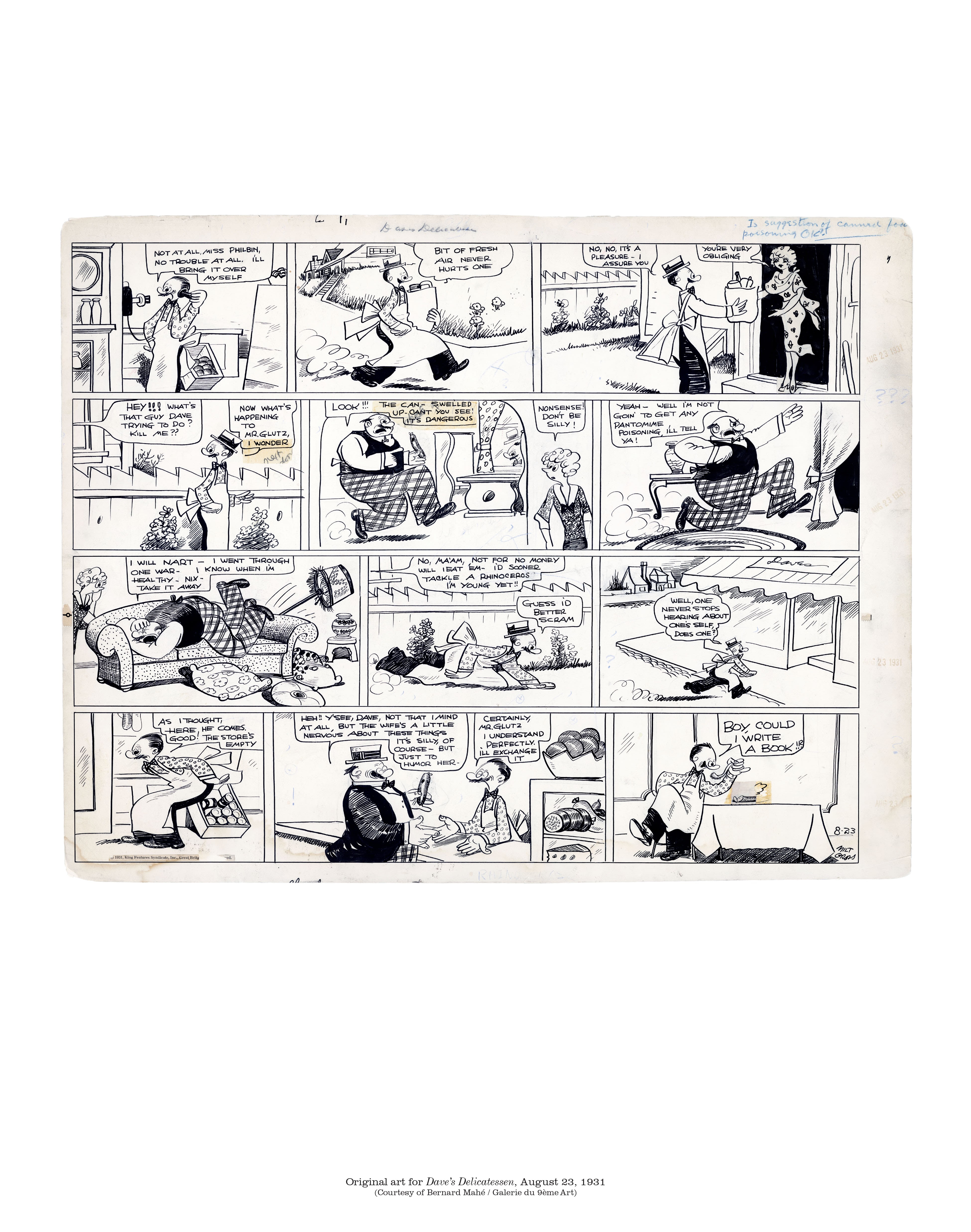 Read online Gross Exaggerations: The Meshuga Comic Strips of Milt Gross comic -  Issue # TPB - 2