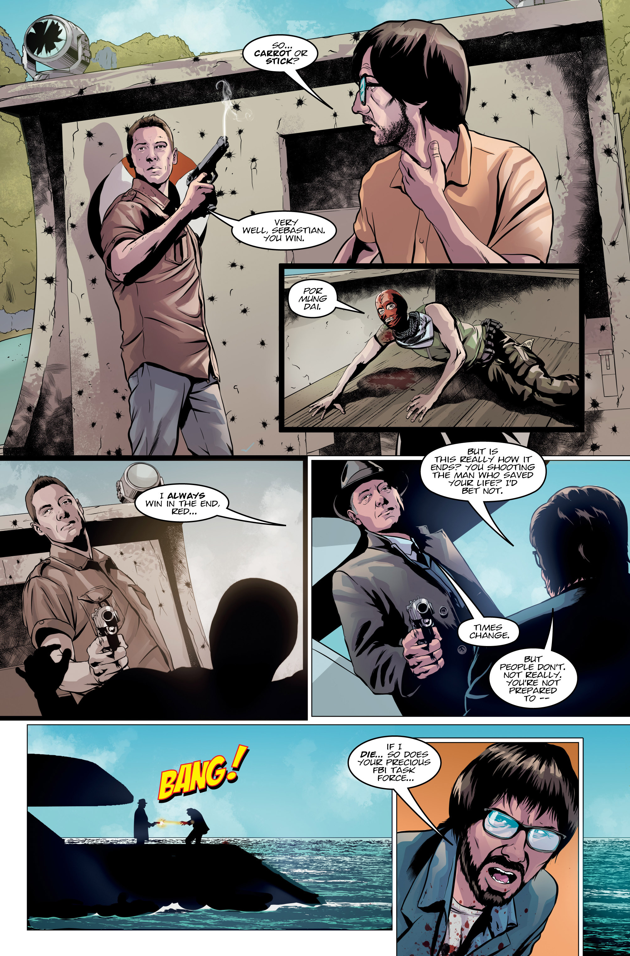 Read online The Blacklist comic -  Issue #4 - 8