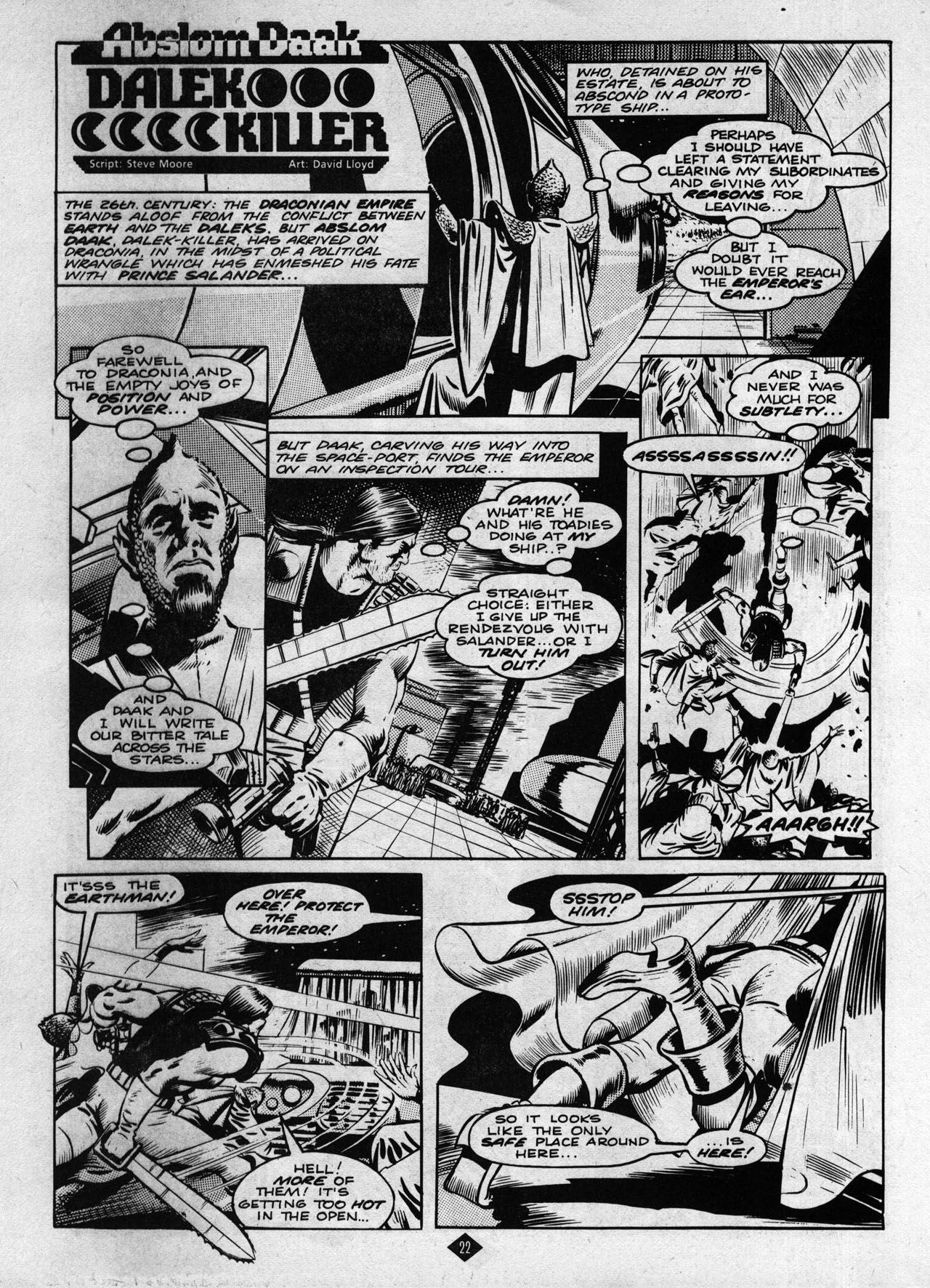 Read online Captain Britain (1985) comic -  Issue #8 - 22