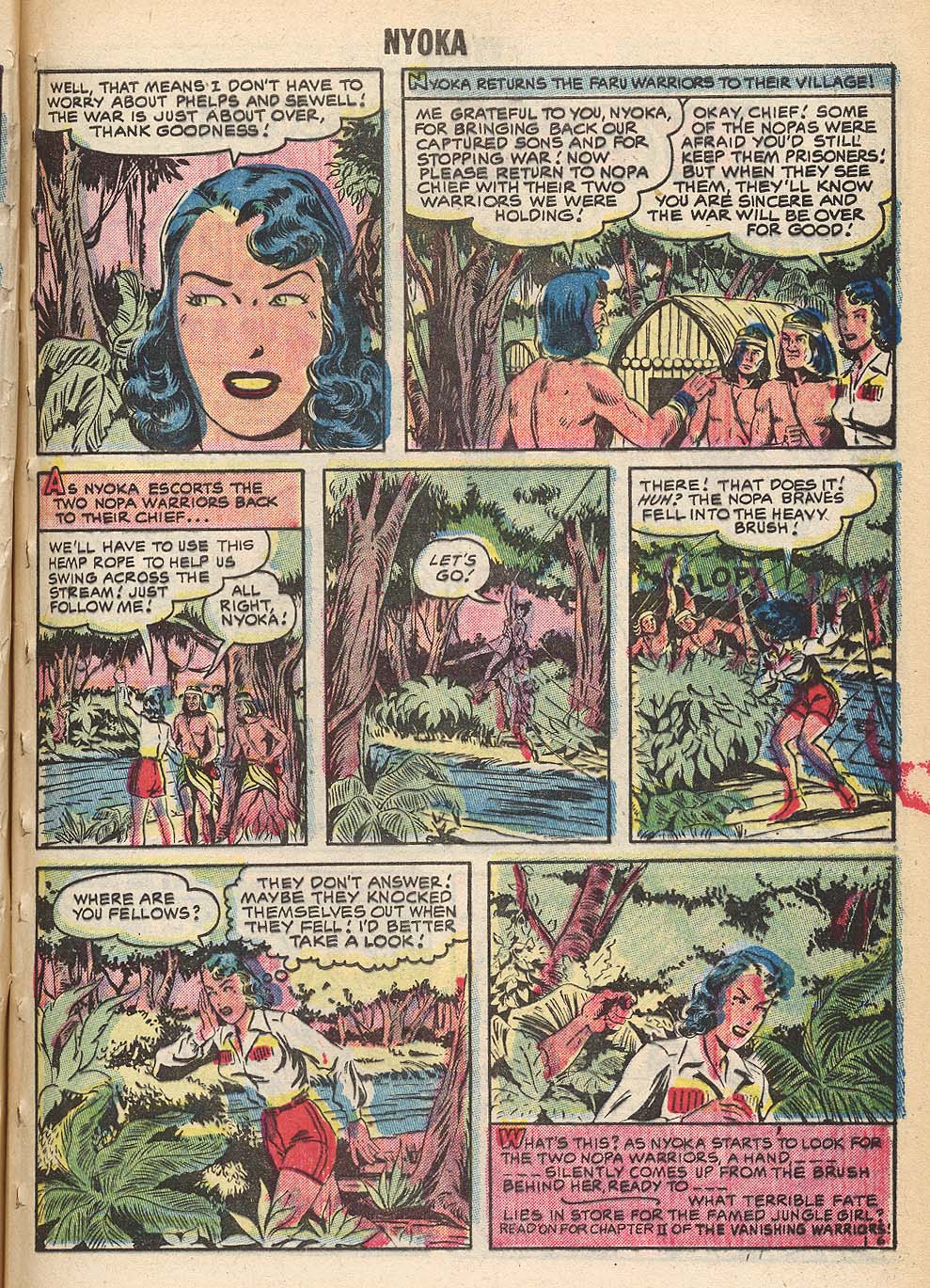 Read online Nyoka the Jungle Girl (1955) comic -  Issue #16 - 9