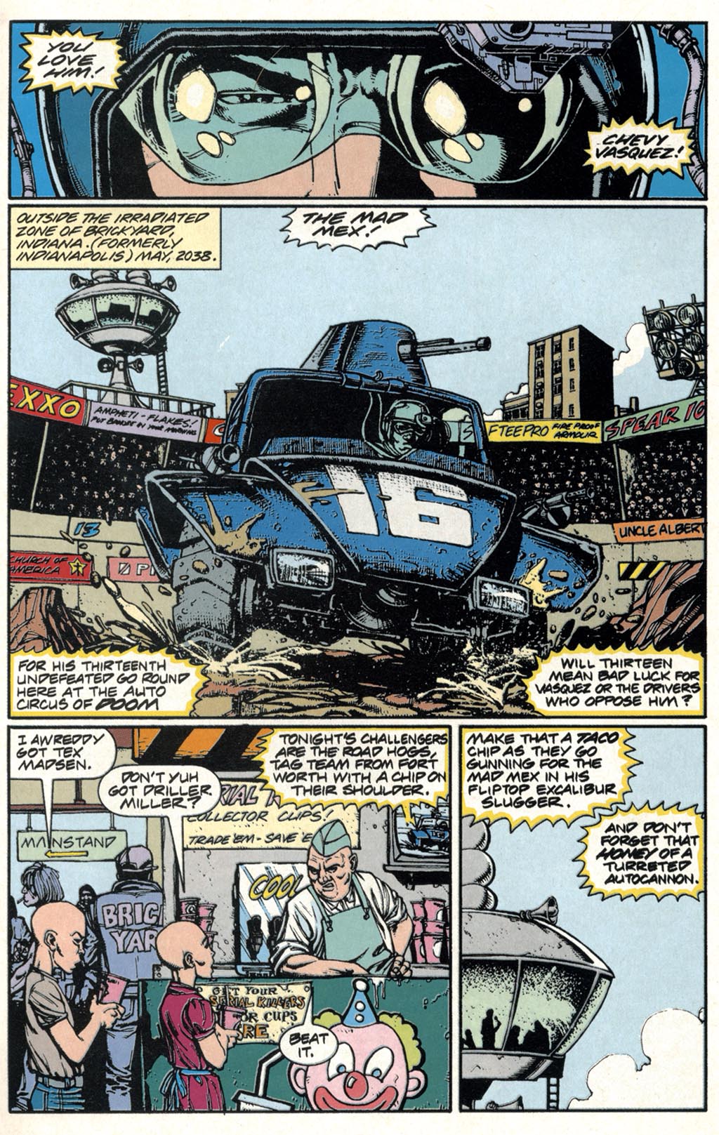 Read online Car Warriors comic -  Issue #1 - 15