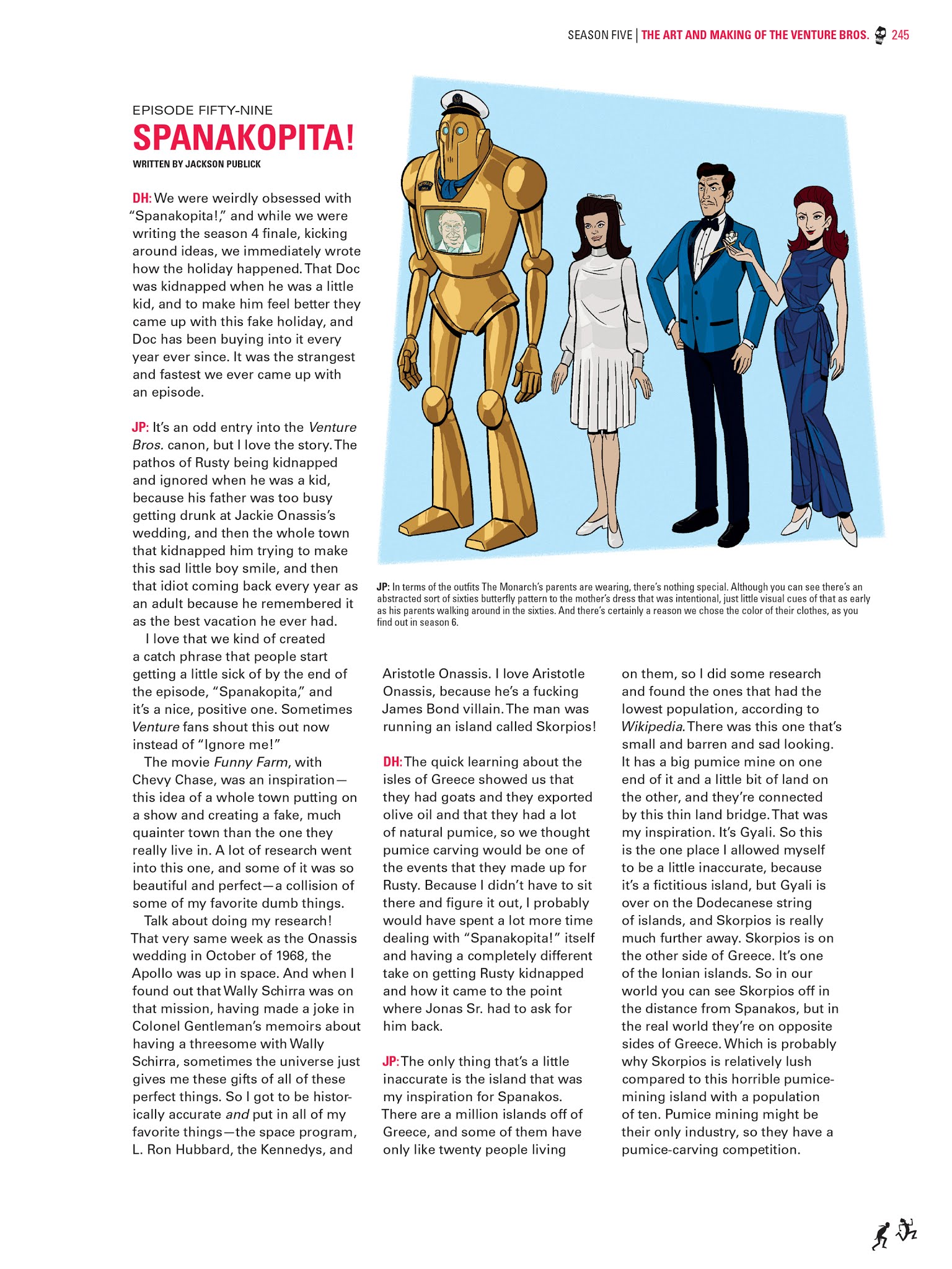 Read online Go Team Venture!: The Art and Making of The Venture Bros. comic -  Issue # TPB (Part 3) - 44