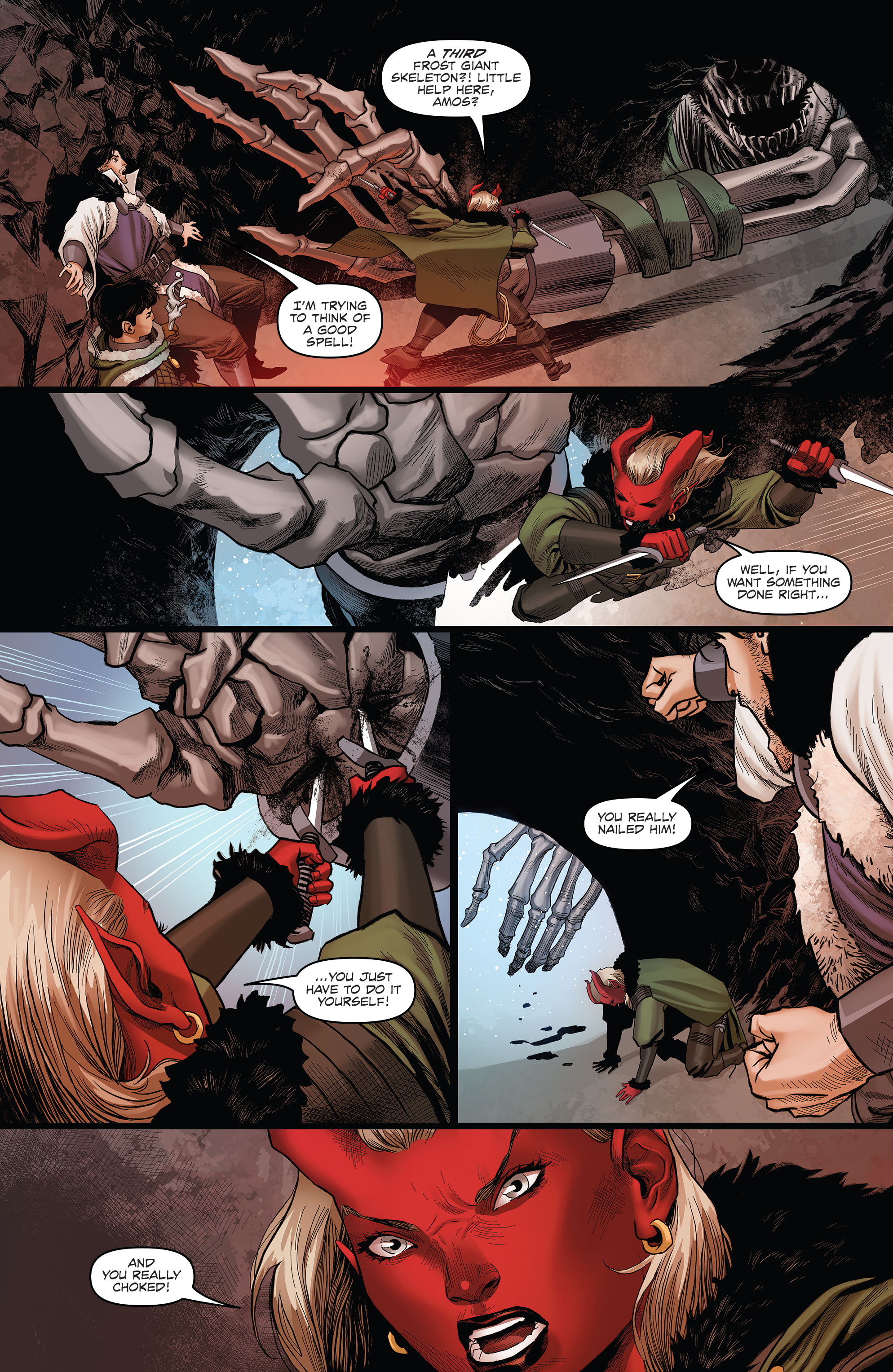 Read online Dungeons & Dragons: At the Spine of the World comic -  Issue #2 - 15