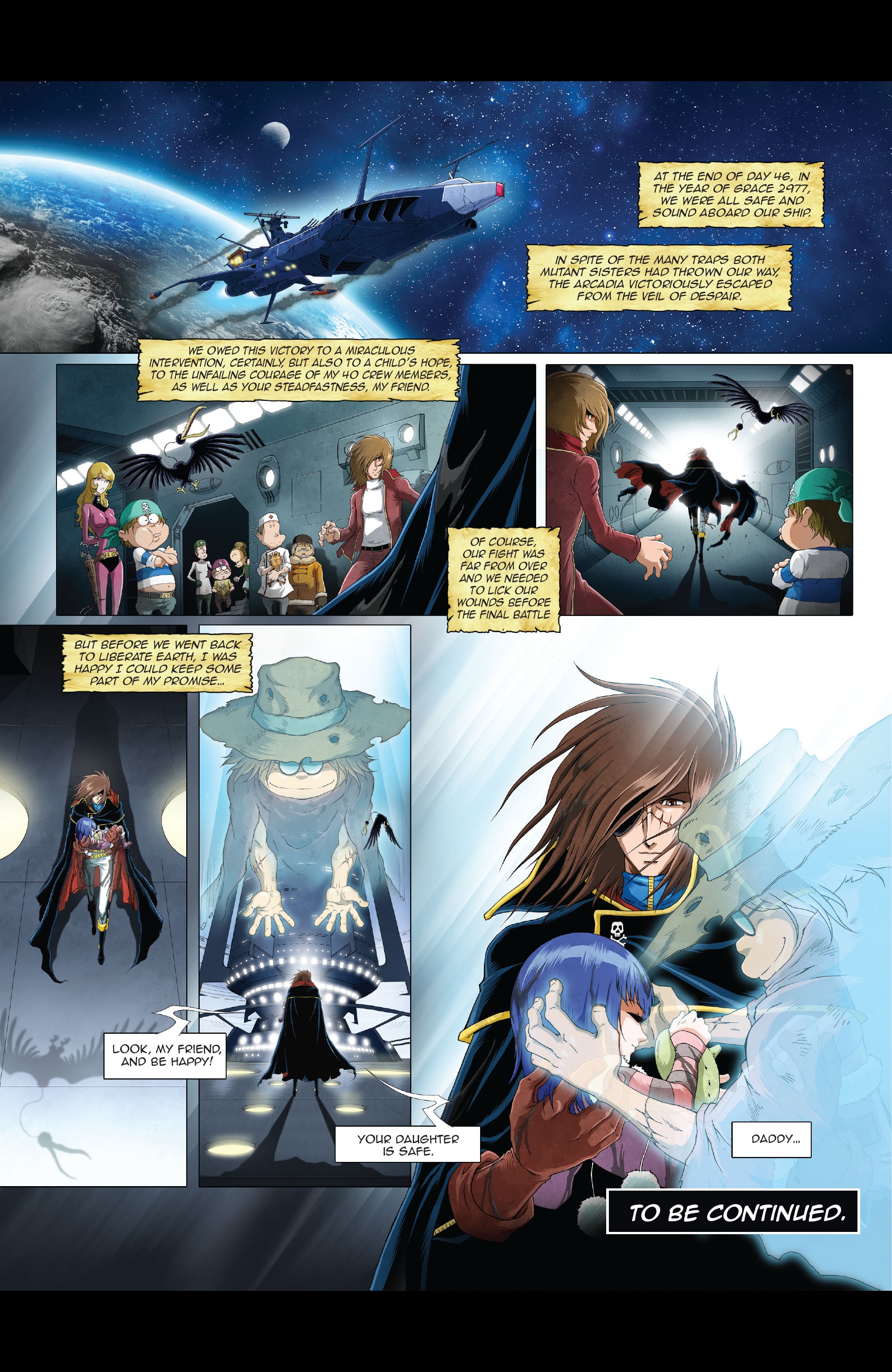 Read online Space Pirate Captain Harlock comic -  Issue #4 - 24