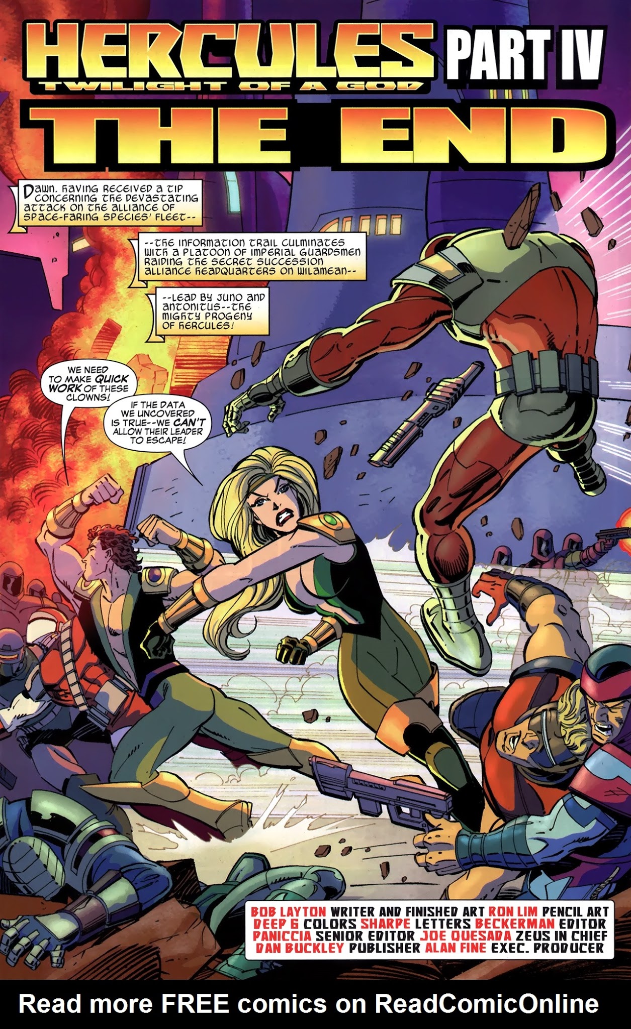 Read online Hercules: Twilight of a God comic -  Issue #4 - 3