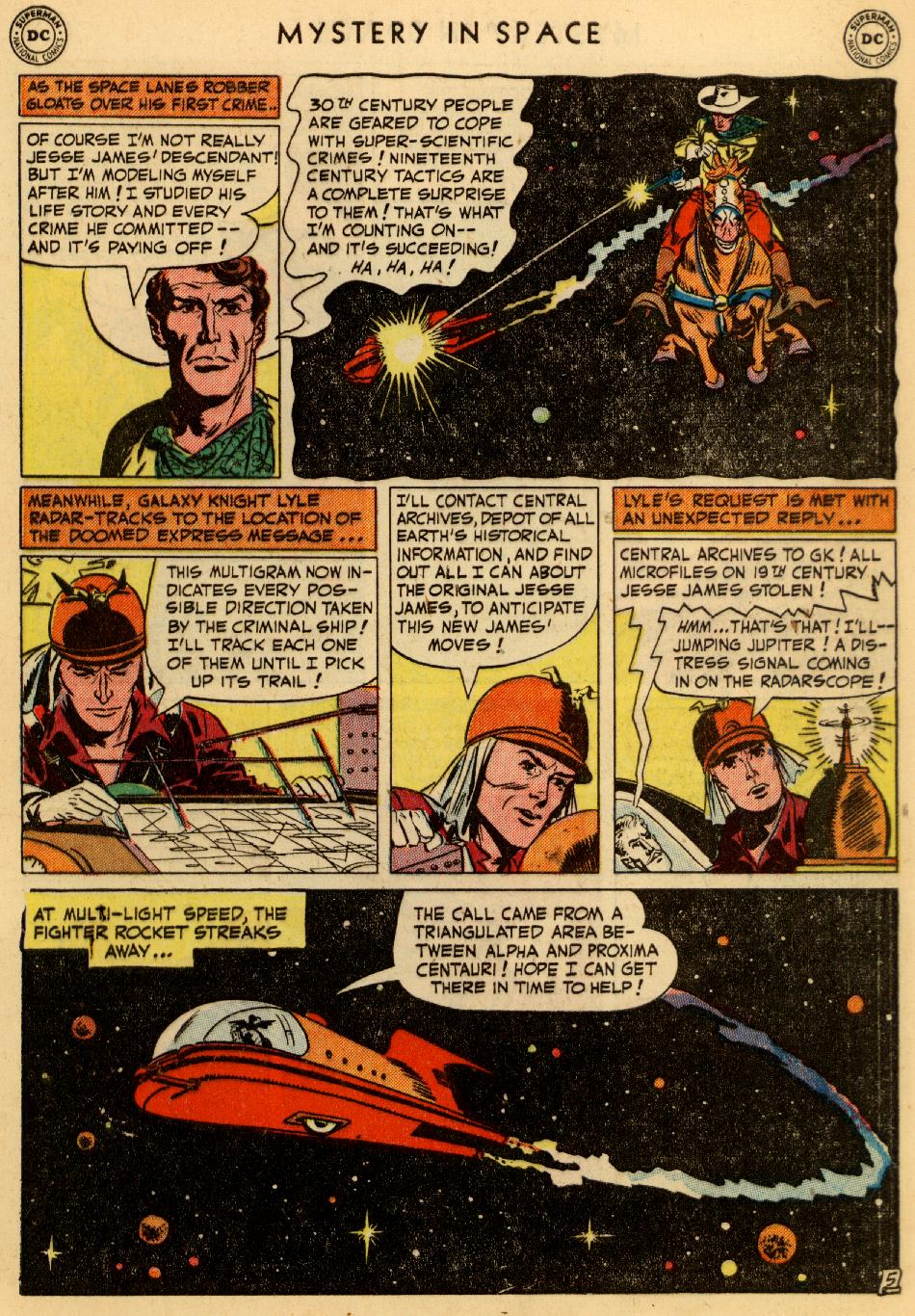 Read online Mystery in Space (1951) comic -  Issue #2 - 7