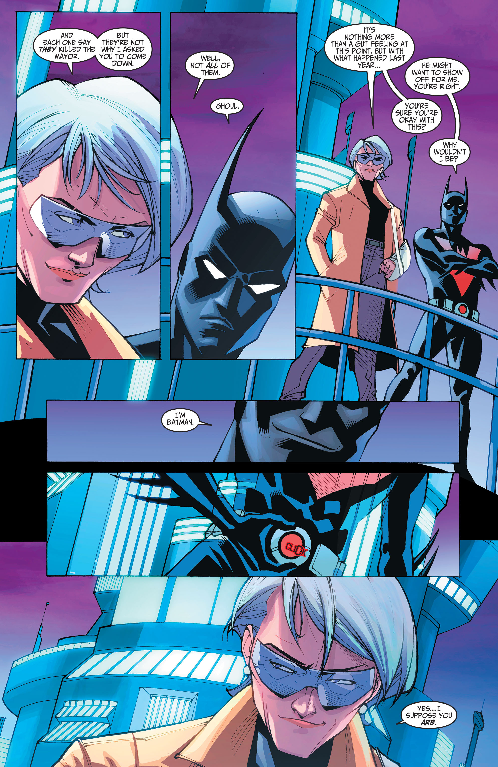 Read online Batman Beyond 2.0 comic -  Issue # _TPB 1 (Part 1) - 19
