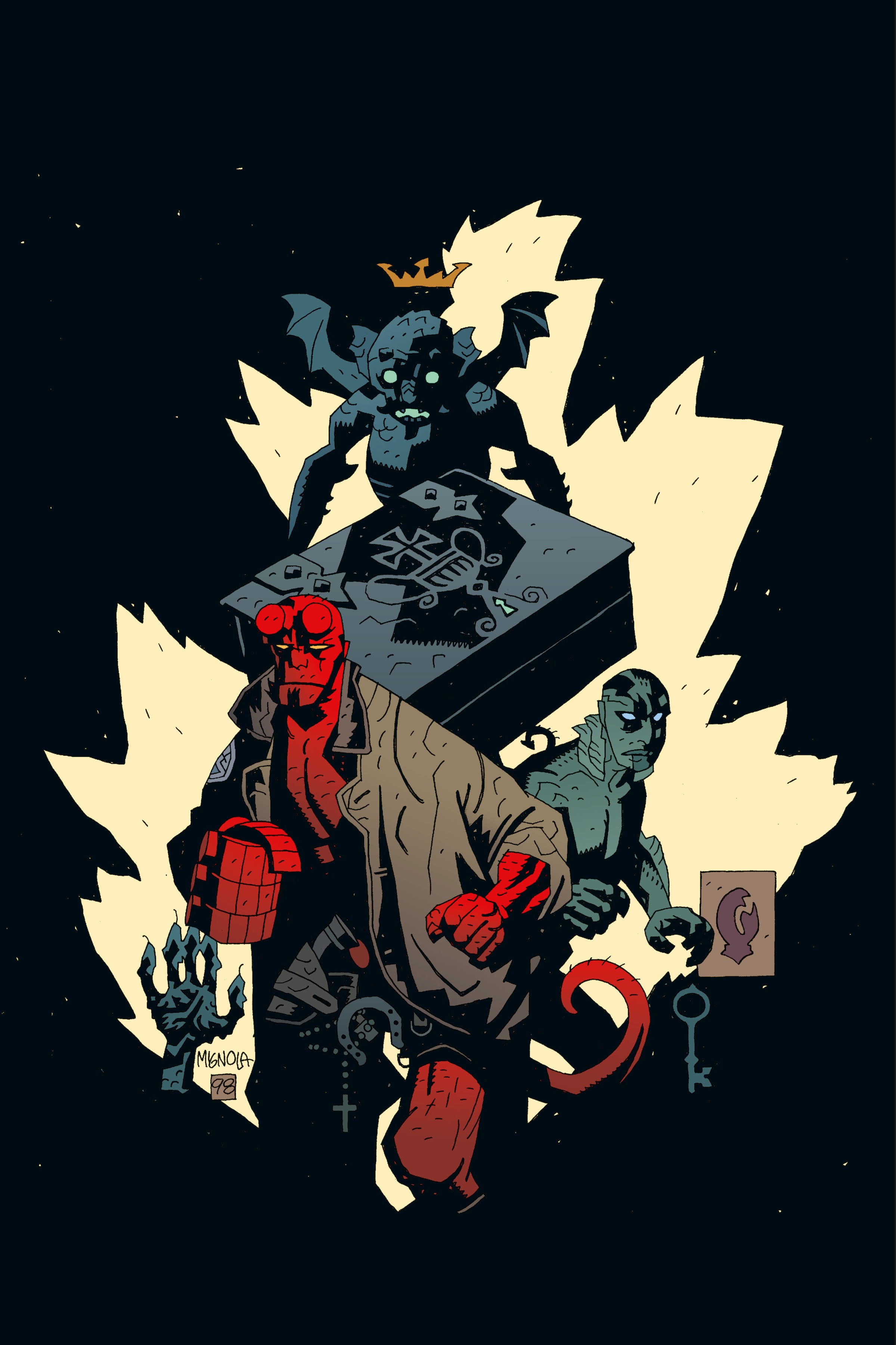 Read online Hellboy: 25 Years of Covers comic -  Issue # TPB (Part 1) - 40