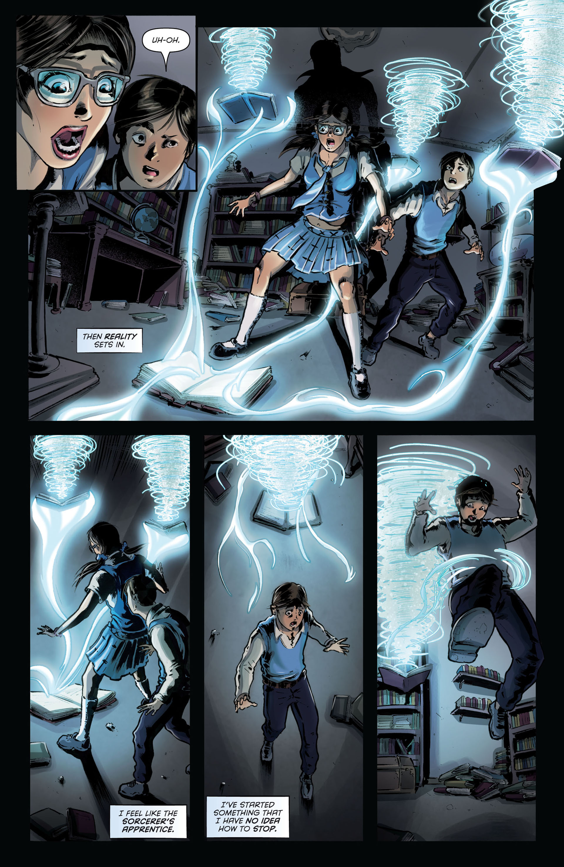 Read online Grimm Fairy Tales presents The Library comic -  Issue #1 - 15