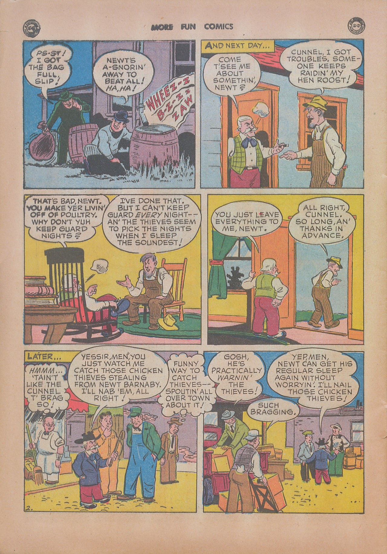 Read online More Fun Comics comic -  Issue #113 - 46