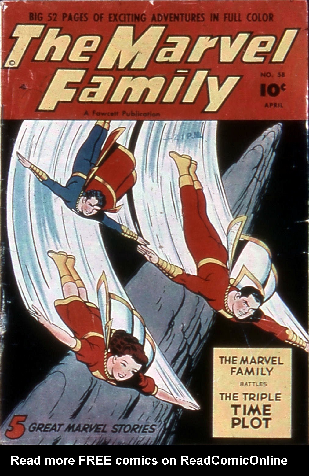 Read online The Marvel Family comic -  Issue #58 - 1