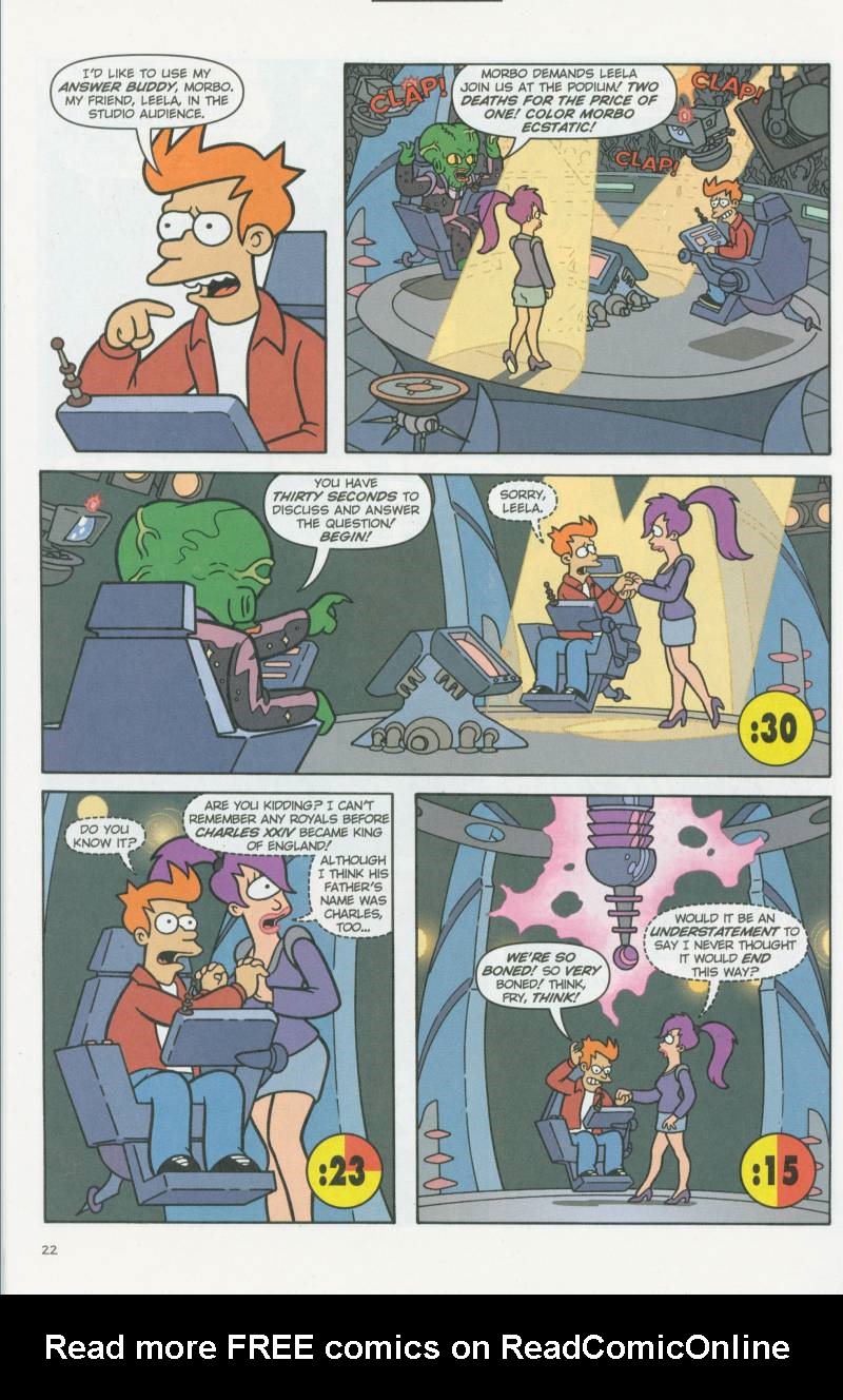 Read online Futurama Comics comic -  Issue #5 - 23