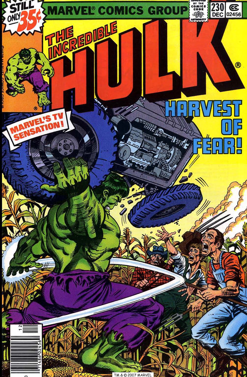 Read online The Incredible Hulk (1968) comic -  Issue #230 - 1