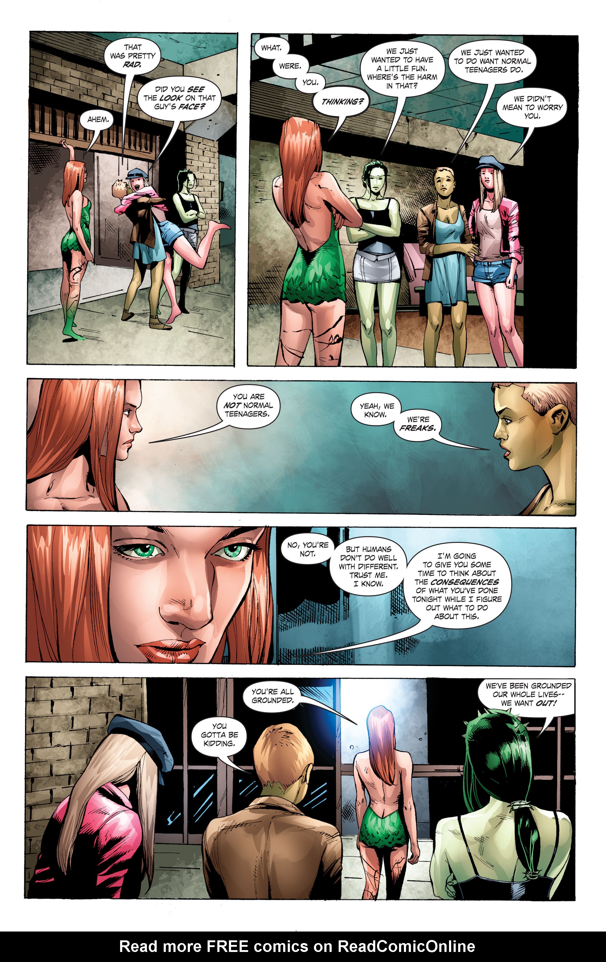 Read online Poison Ivy: Cycle of Life and Death comic -  Issue #5 - 18
