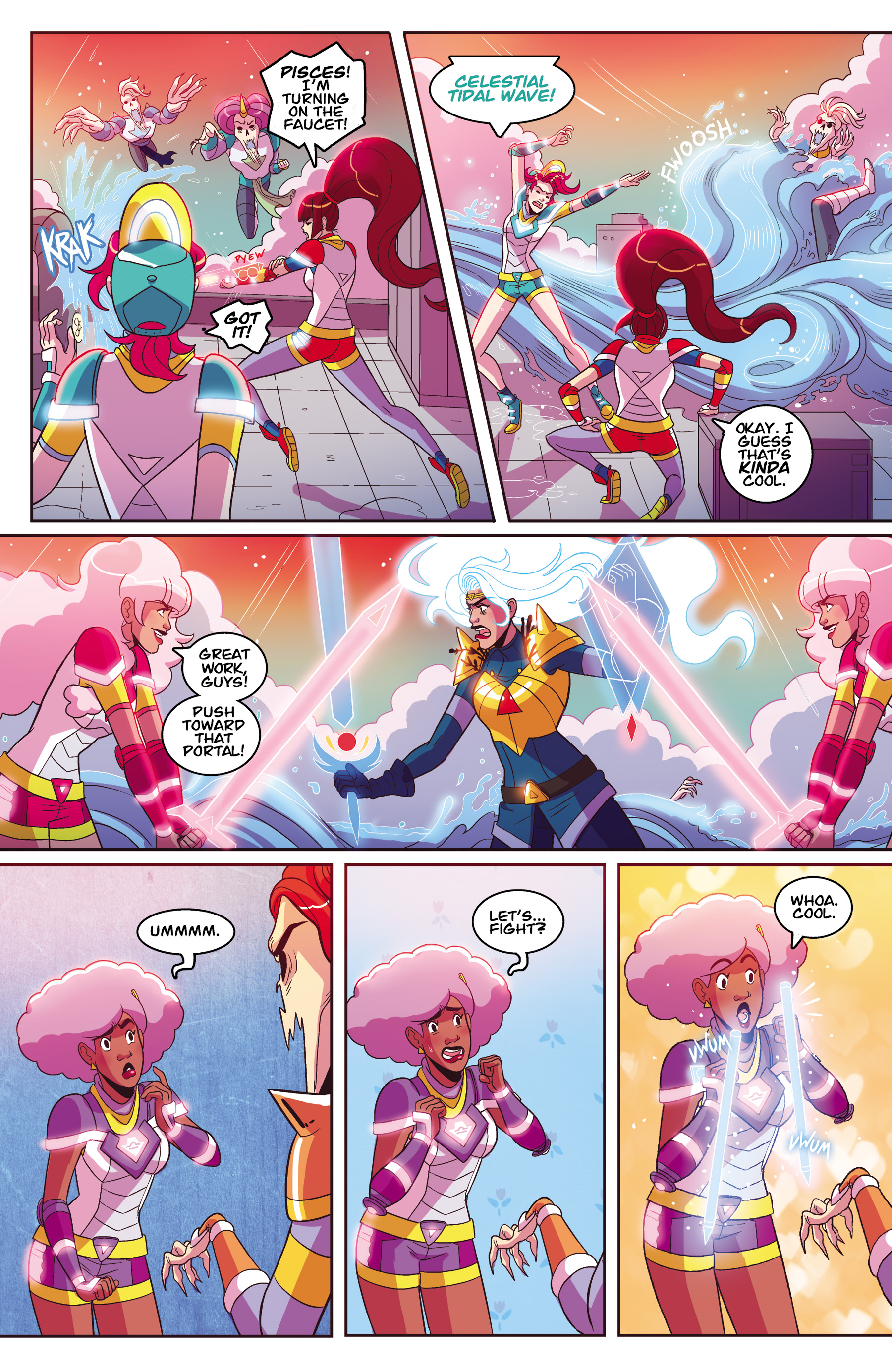 Read online Zodiac Starforce comic -  Issue #4 - 16